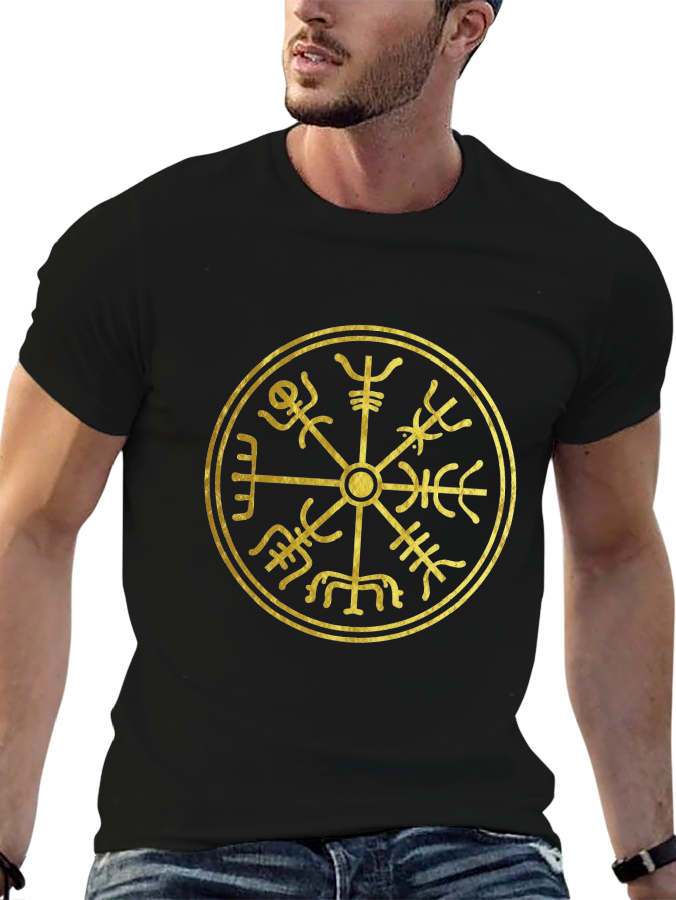 Helm of Awe Viking Compass T-Shirt