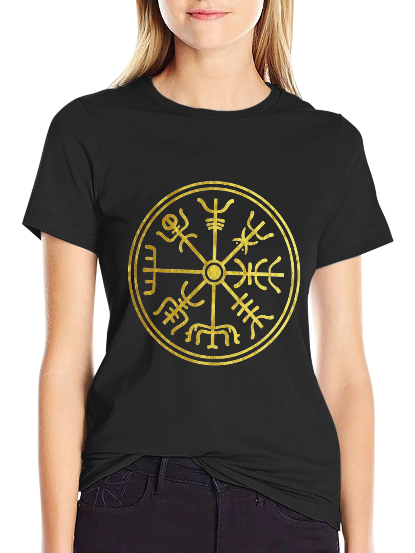 Helm of Awe Viking Compass T-Shirt