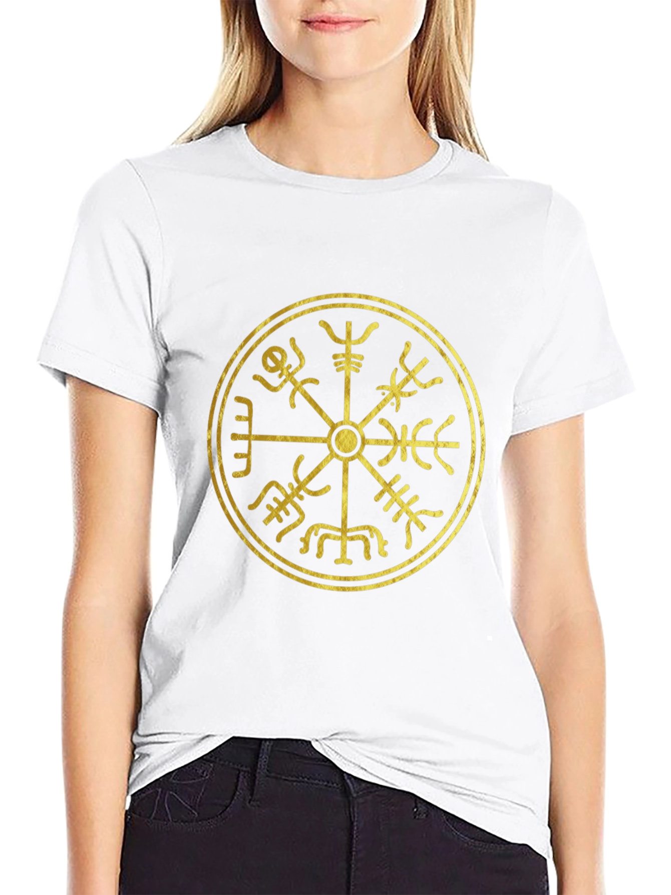 Helm of Awe Viking Compass T-Shirt