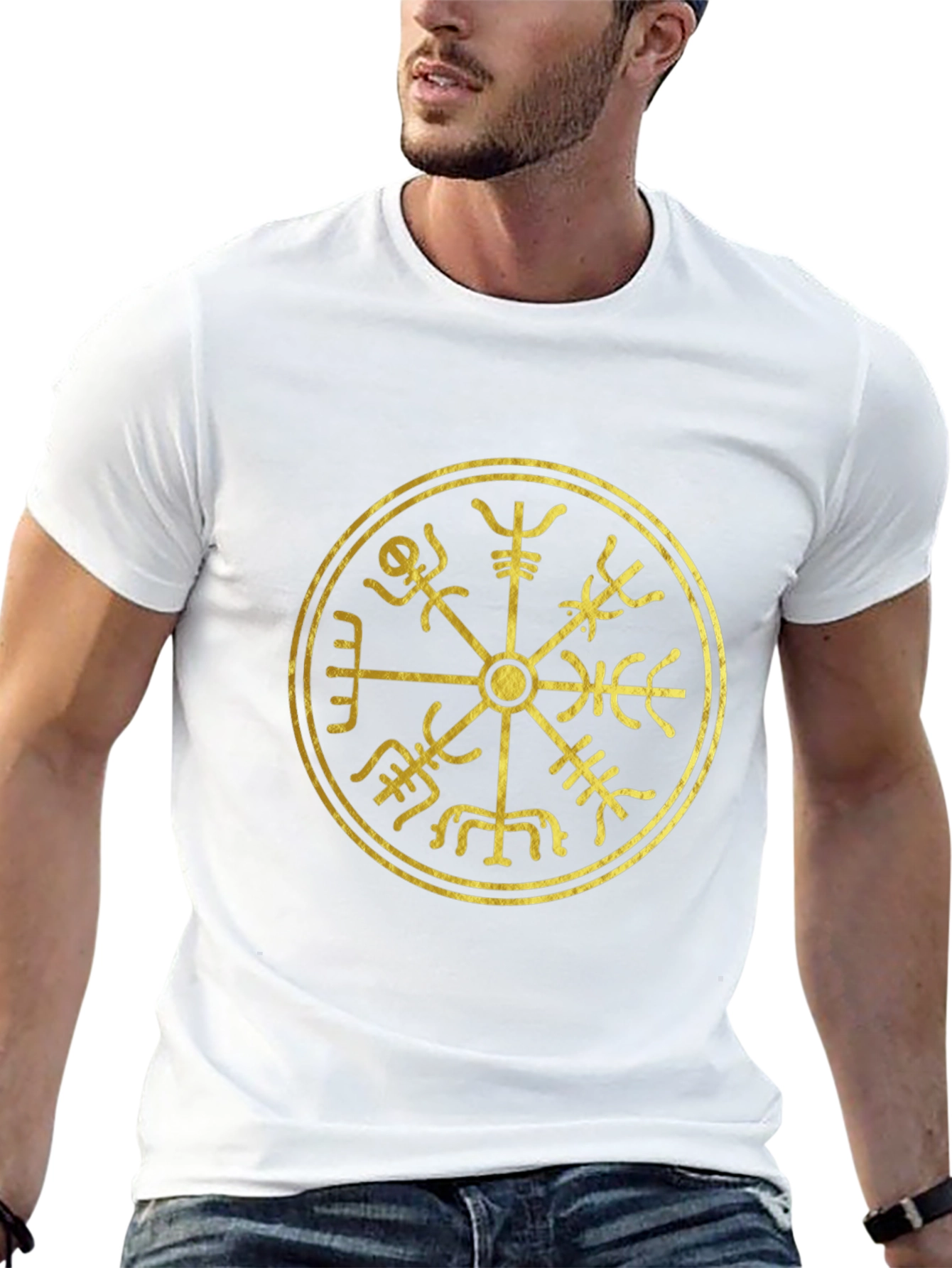 Helm of Awe Viking Compass T-Shirt