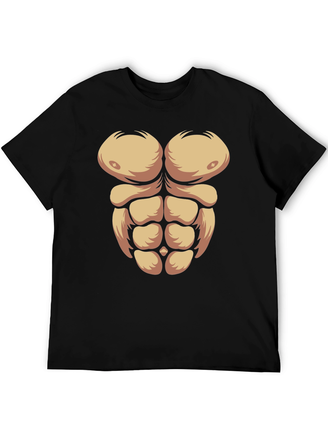 Funny Muscle Abs T-Shirt
