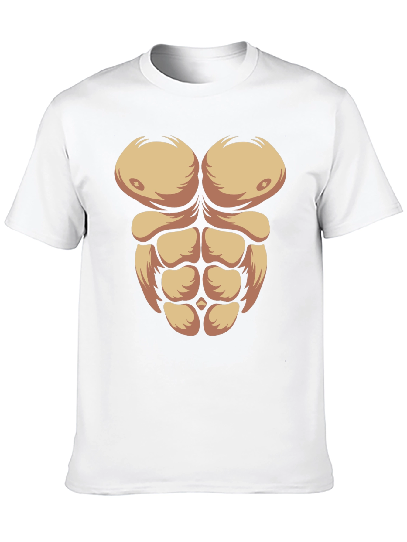 Funny Muscle Abs T-Shirt