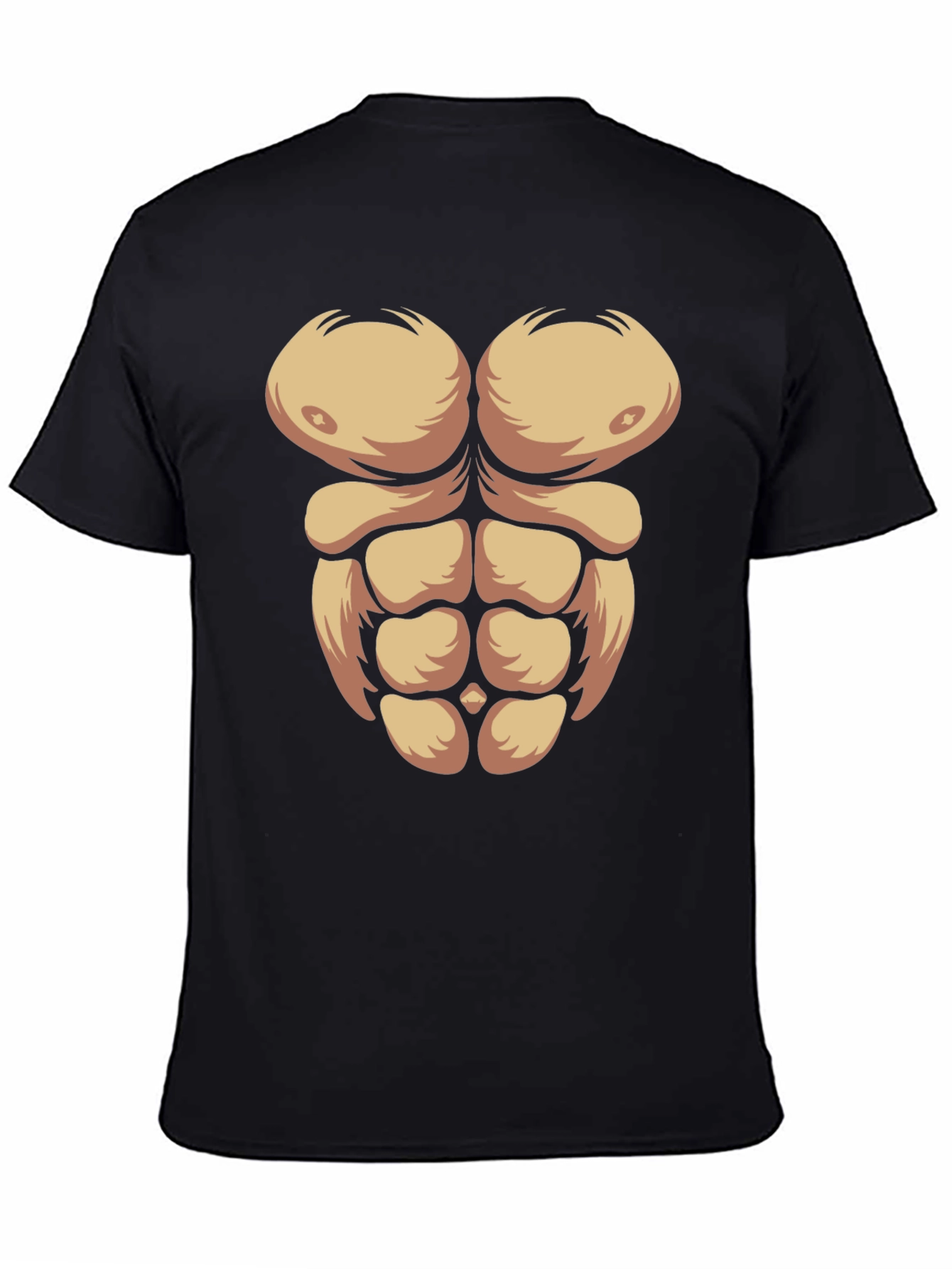 Funny Muscle Abs T-Shirt