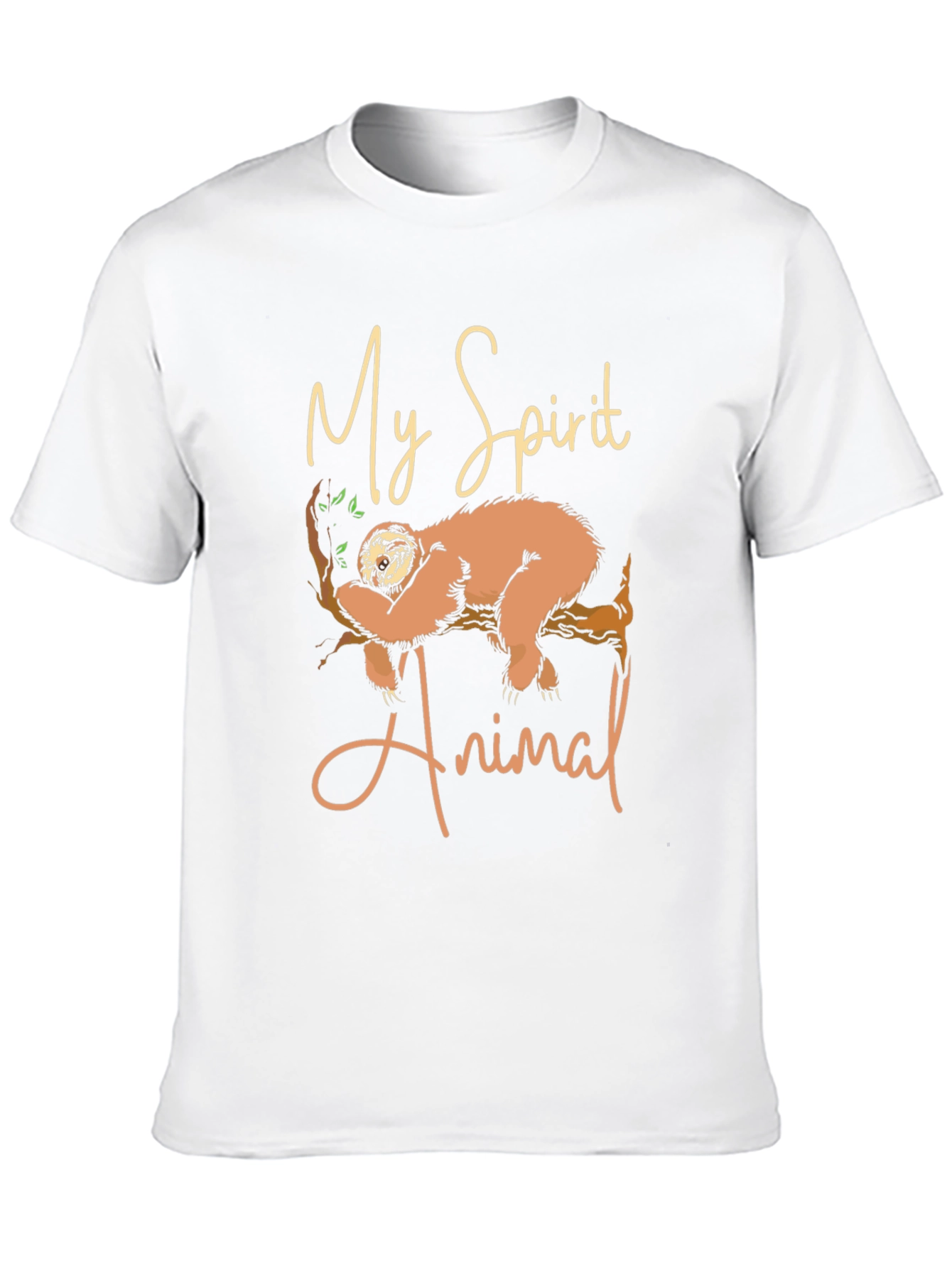 Sloth Spirit Animal T-Shirt - Relaxed & Comfortable