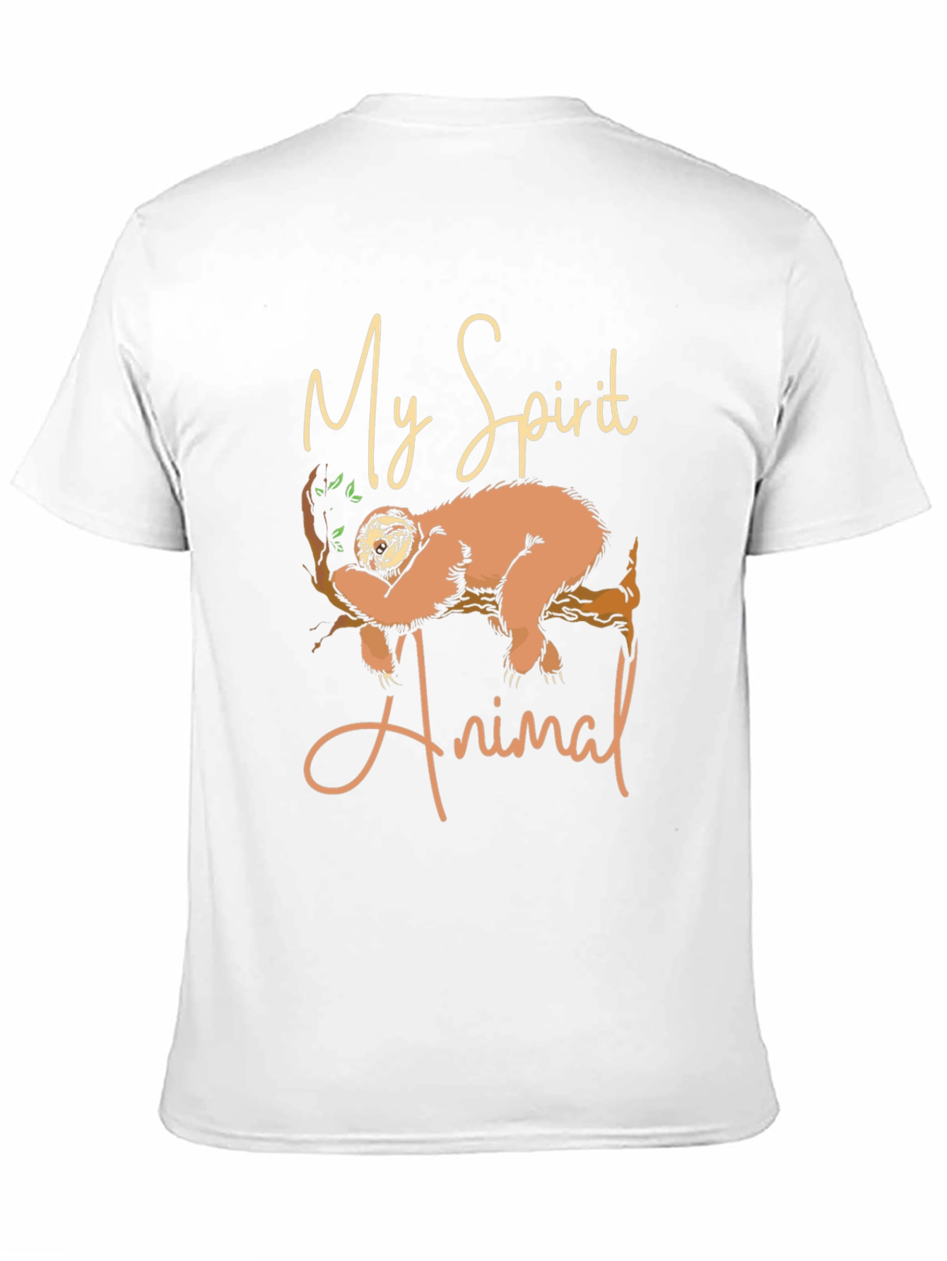 Sloth Spirit Animal T-Shirt - Relaxed & Comfortable