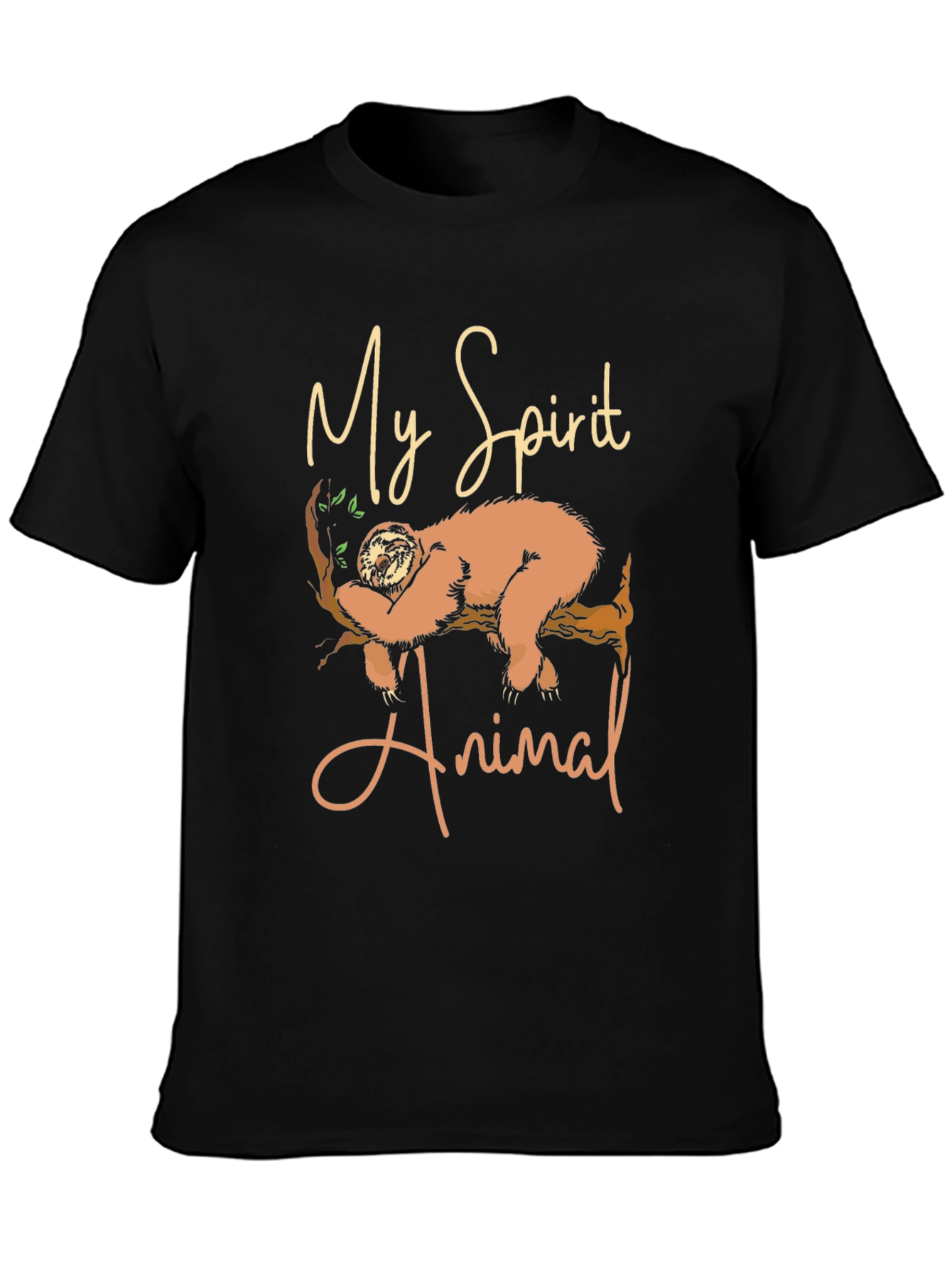 Sloth Spirit Animal T-Shirt - Relaxed & Comfortable