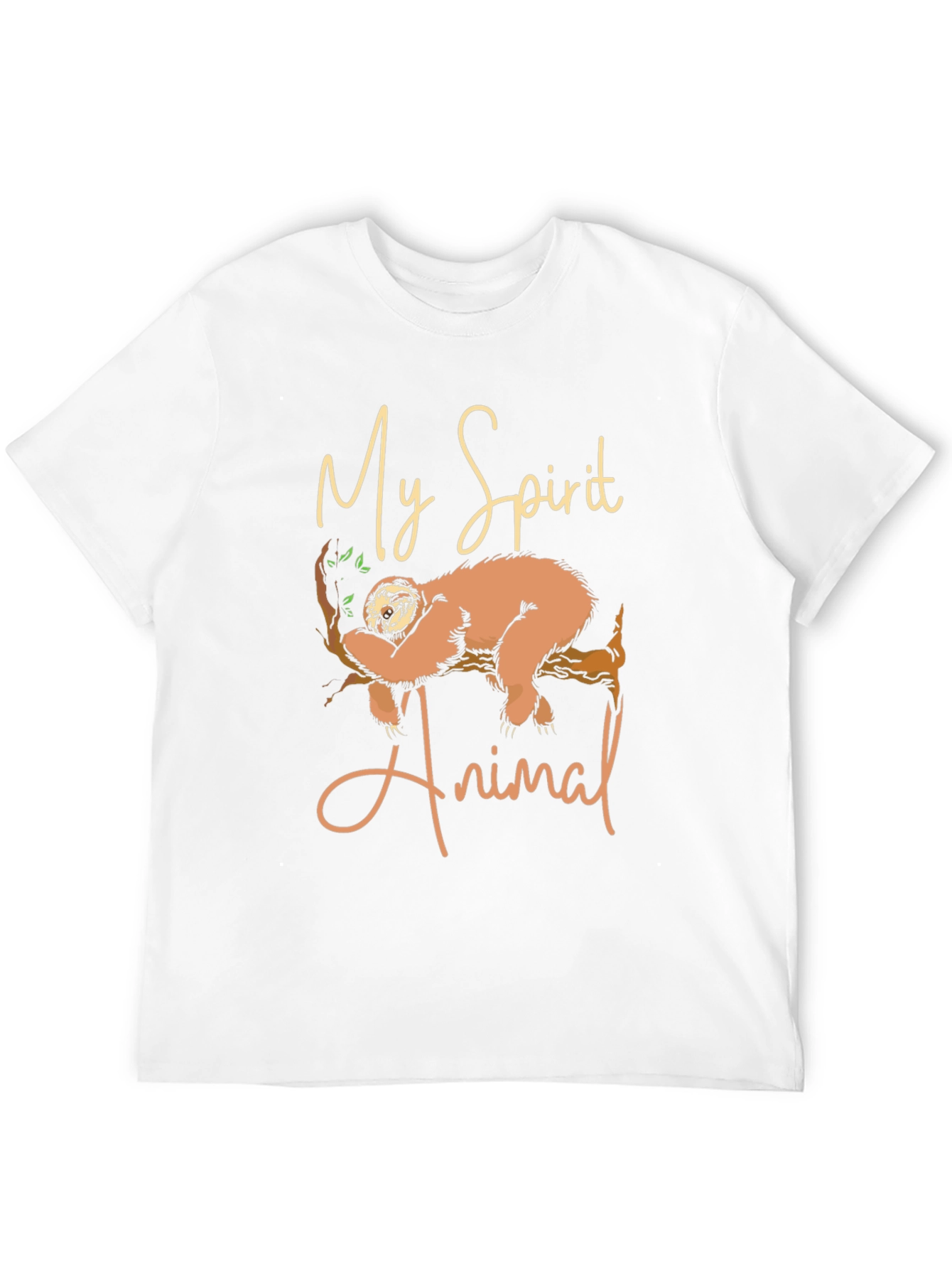 Sloth Spirit Animal T-Shirt - Relaxed & Comfortable