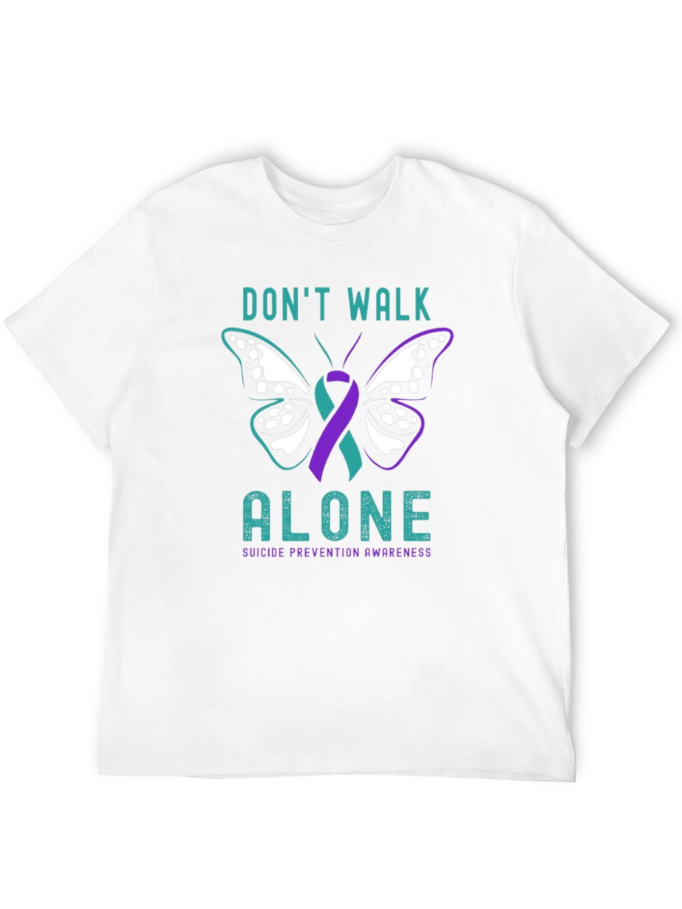 Dont Walk Alone Suicide Prevention Awareness T-Shirt