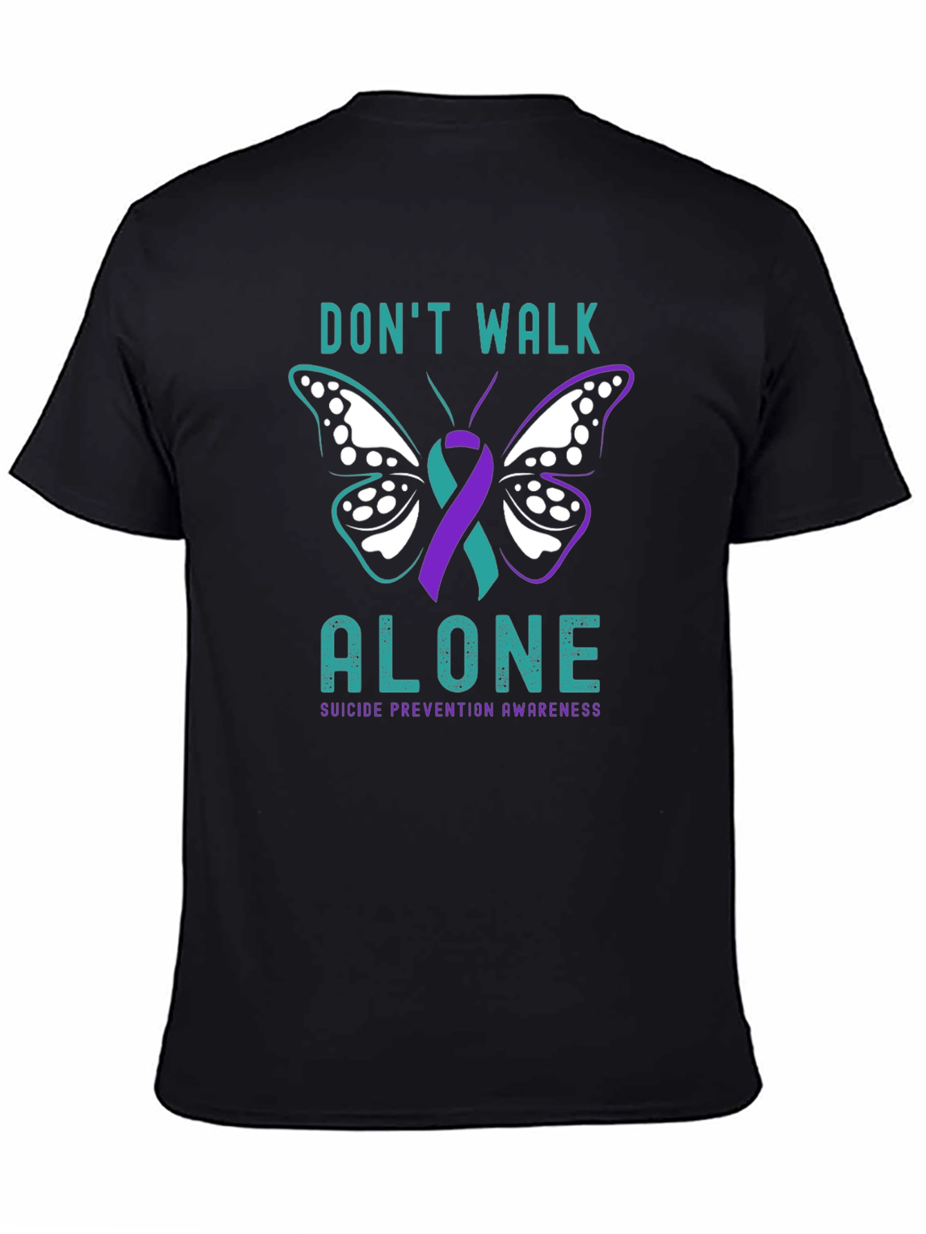 Dont Walk Alone Suicide Prevention Awareness T-Shirt