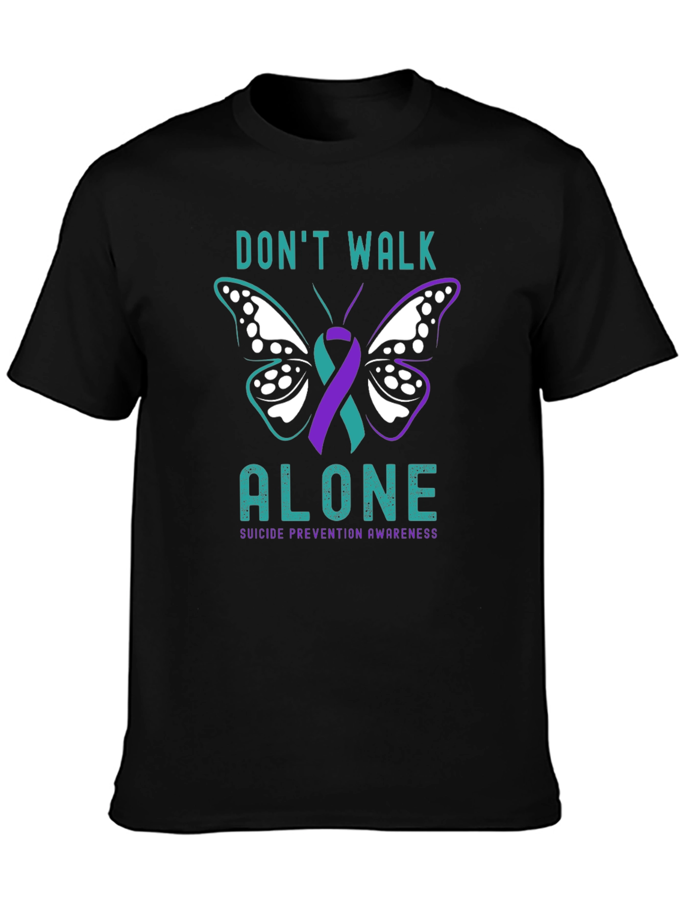 Dont Walk Alone Suicide Prevention Awareness T-Shirt