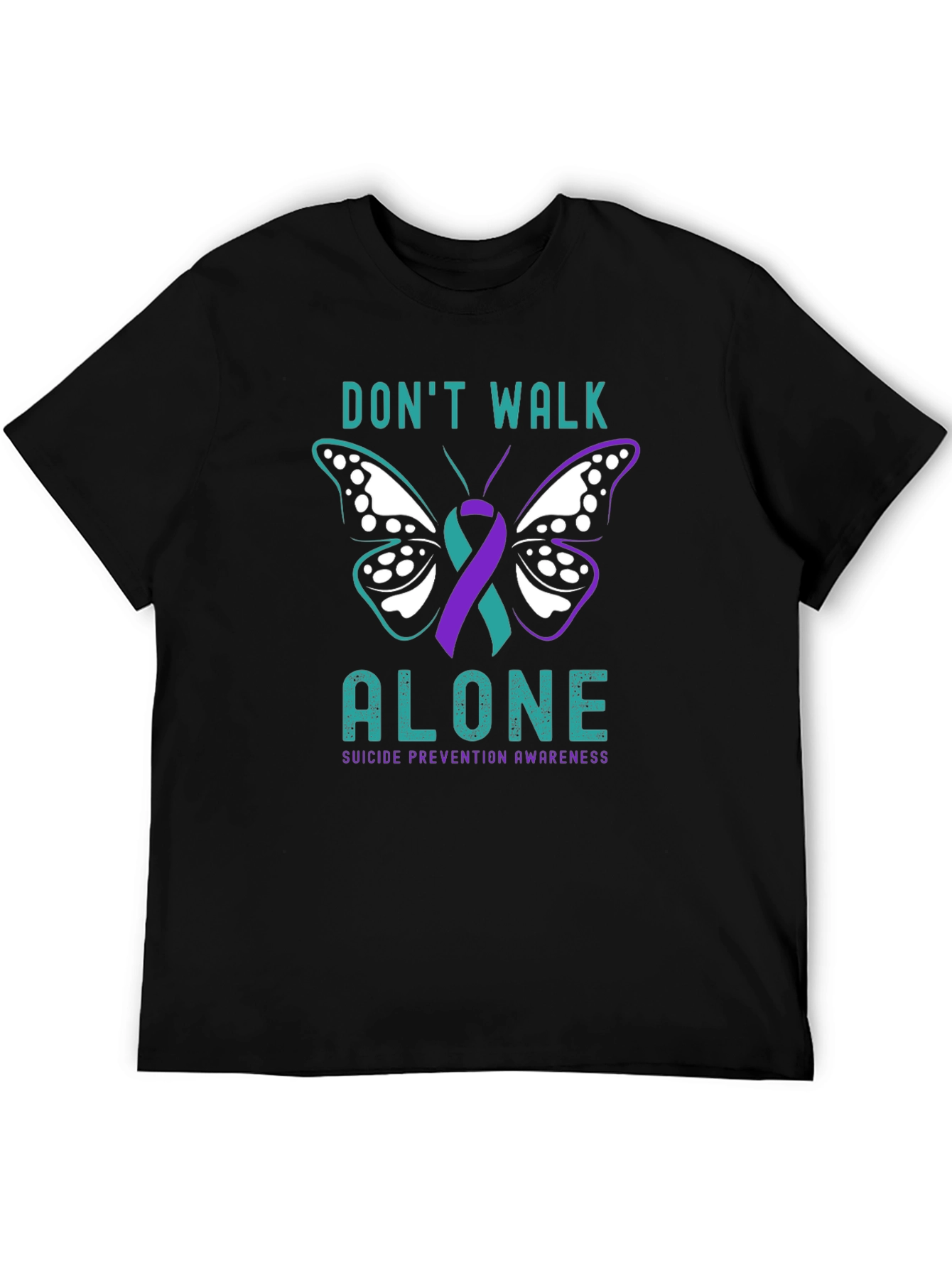 Dont Walk Alone Suicide Prevention Awareness T-Shirt