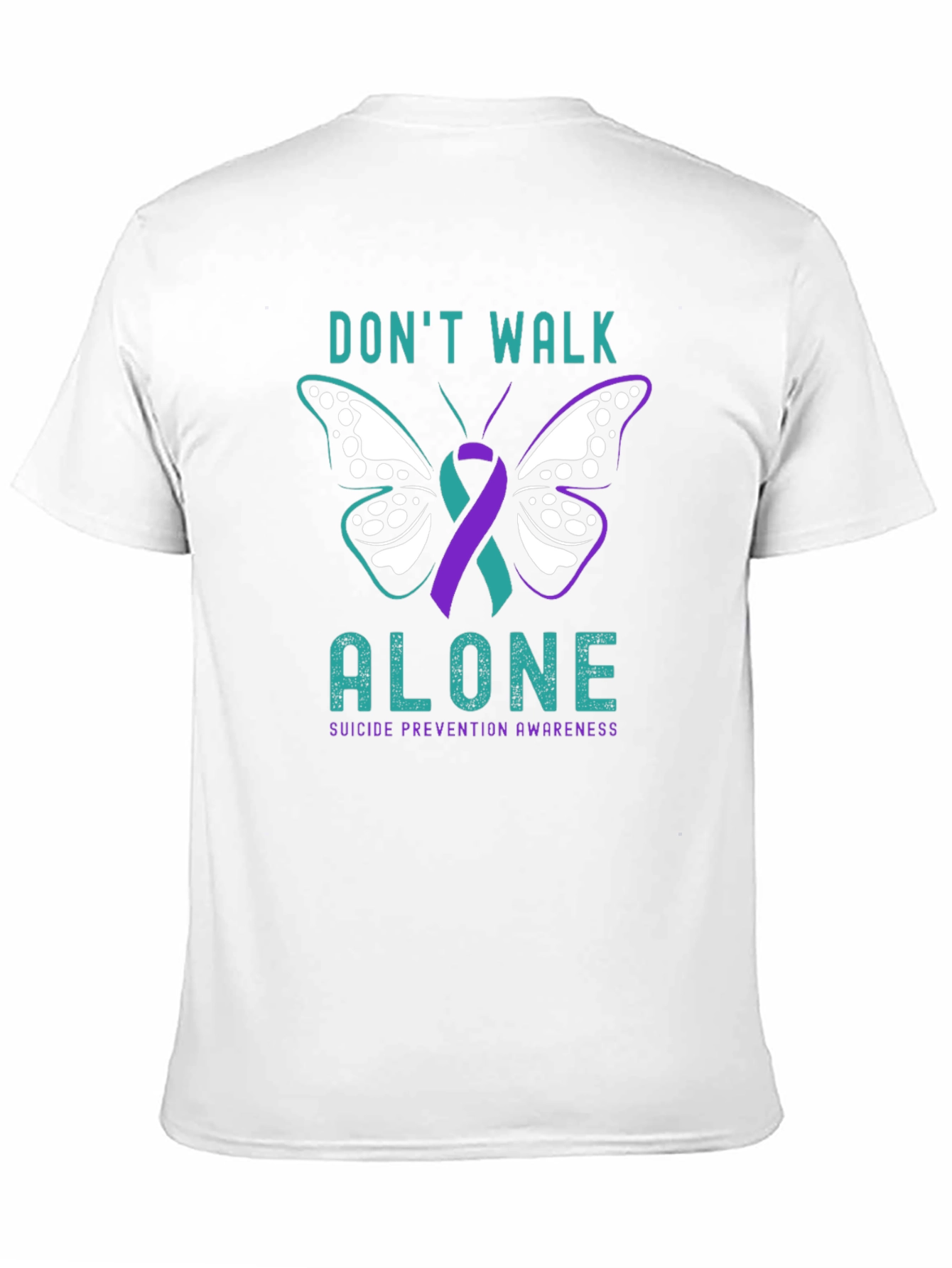 Dont Walk Alone Suicide Prevention Awareness T-Shirt