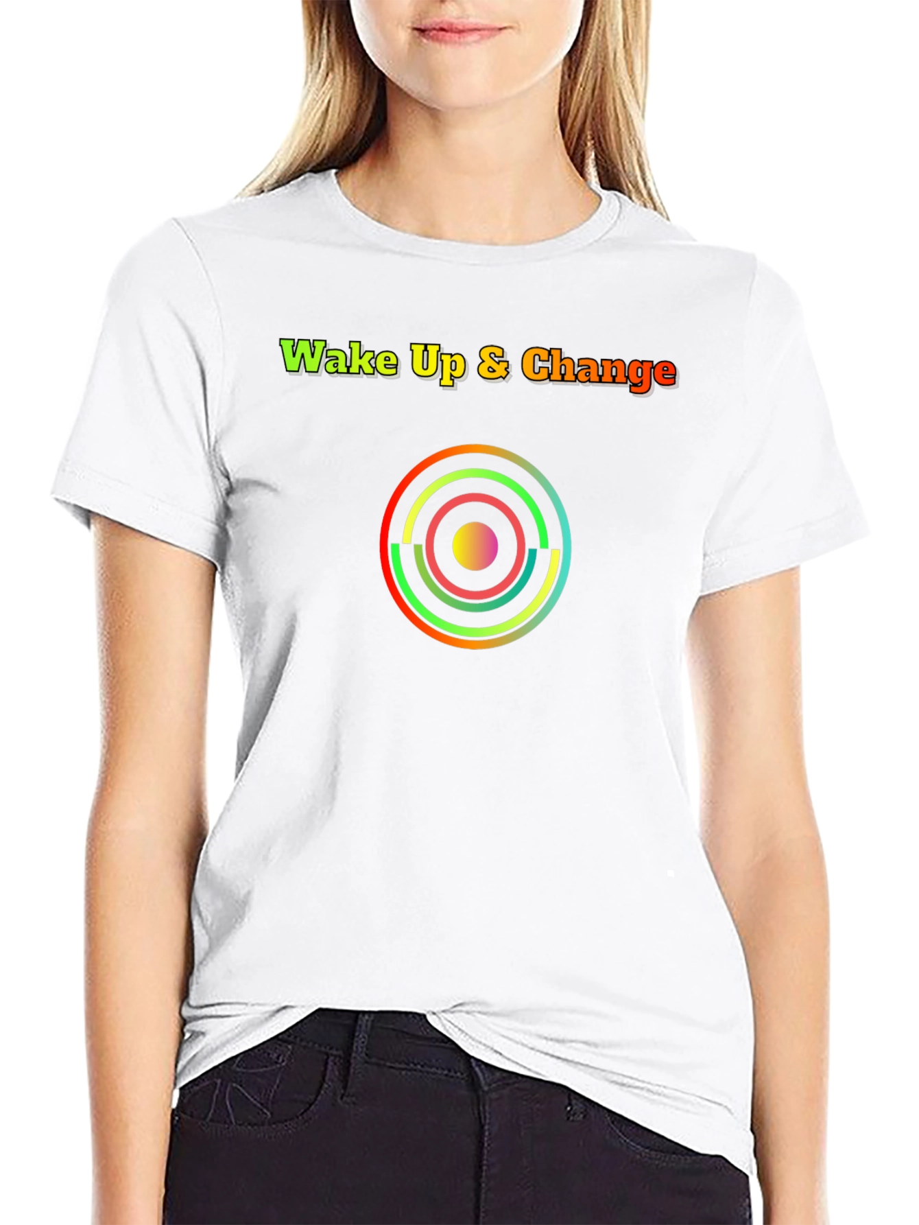 Wake Up & Change Graphic Tee