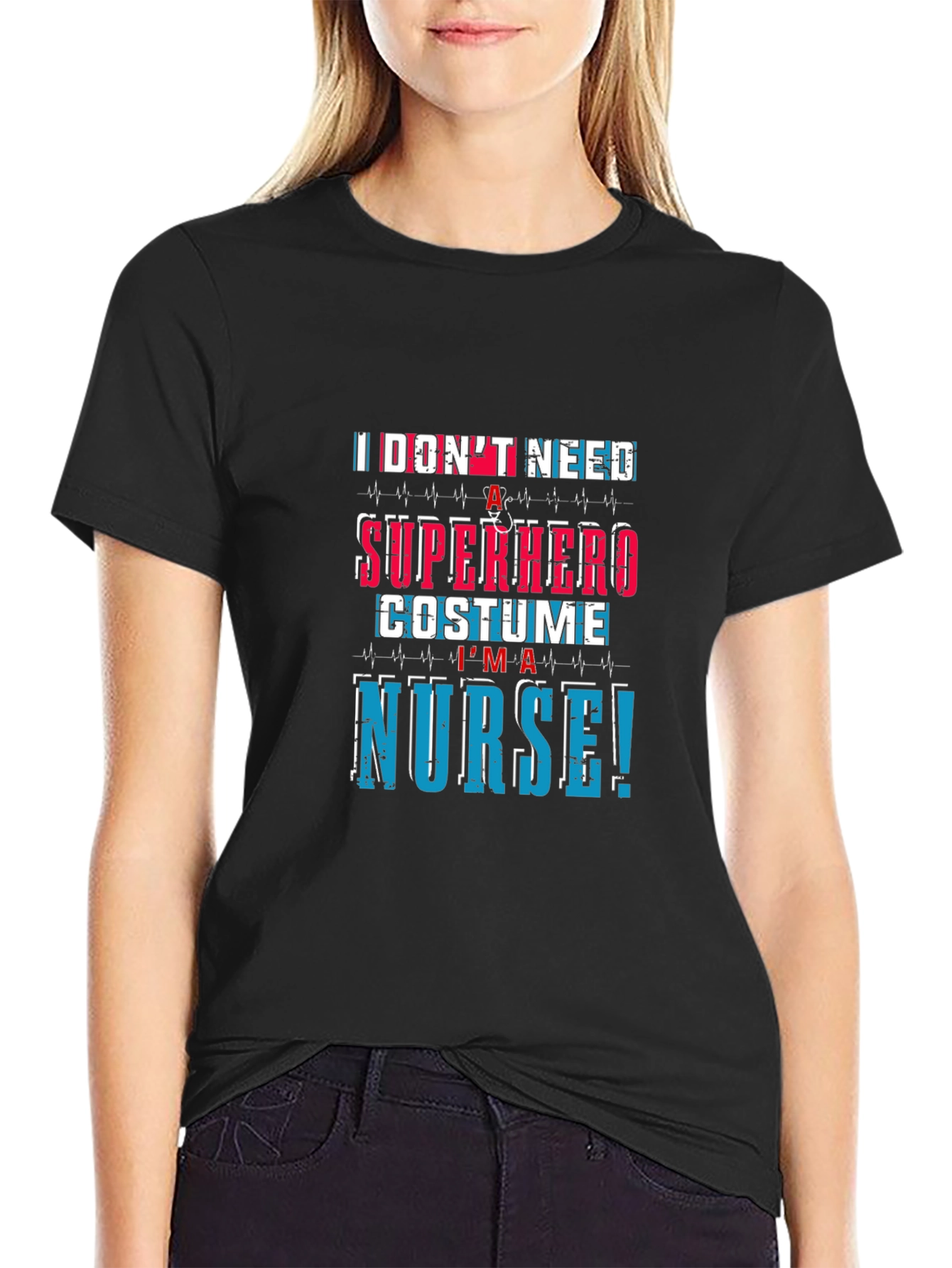 Nurse Superhero T-Shirt - Essential Worker Apparel
