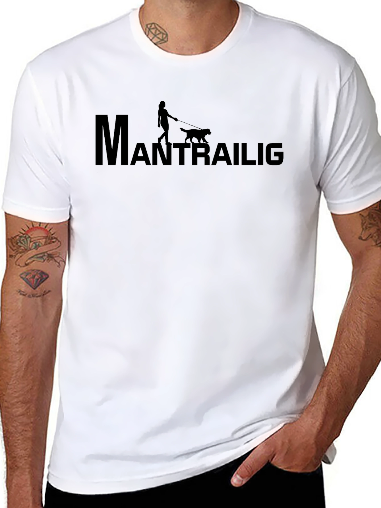 Mantrailing Dog Walk T-Shirt