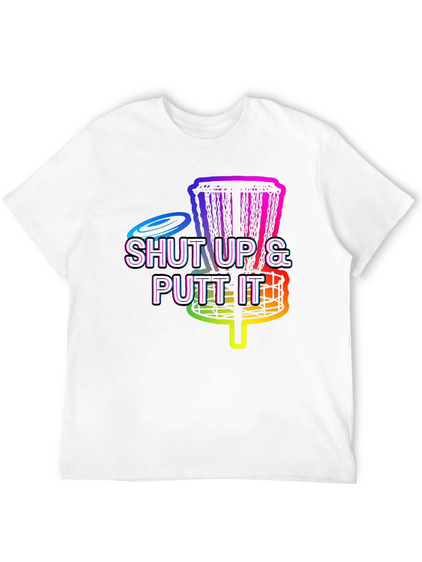 Shut Up & Putt It Black T-Shirt
