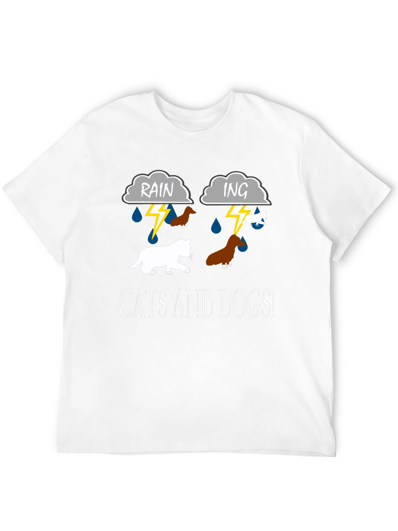 Raining Cats and Dogs Graphic Tee