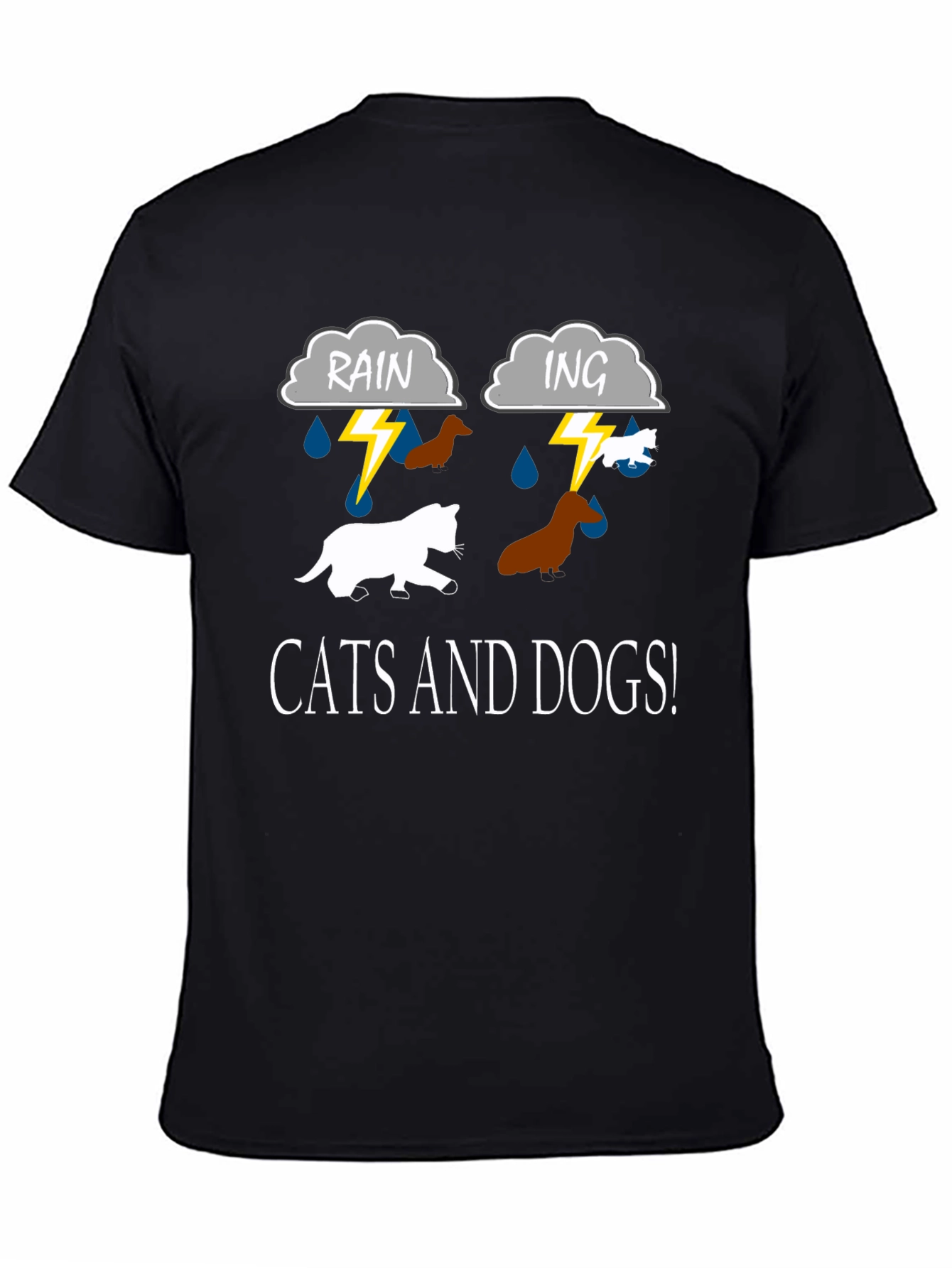 Raining Cats and Dogs Graphic Tee
