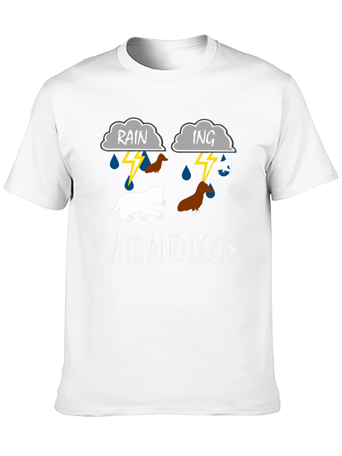 Raining Cats and Dogs Graphic Tee