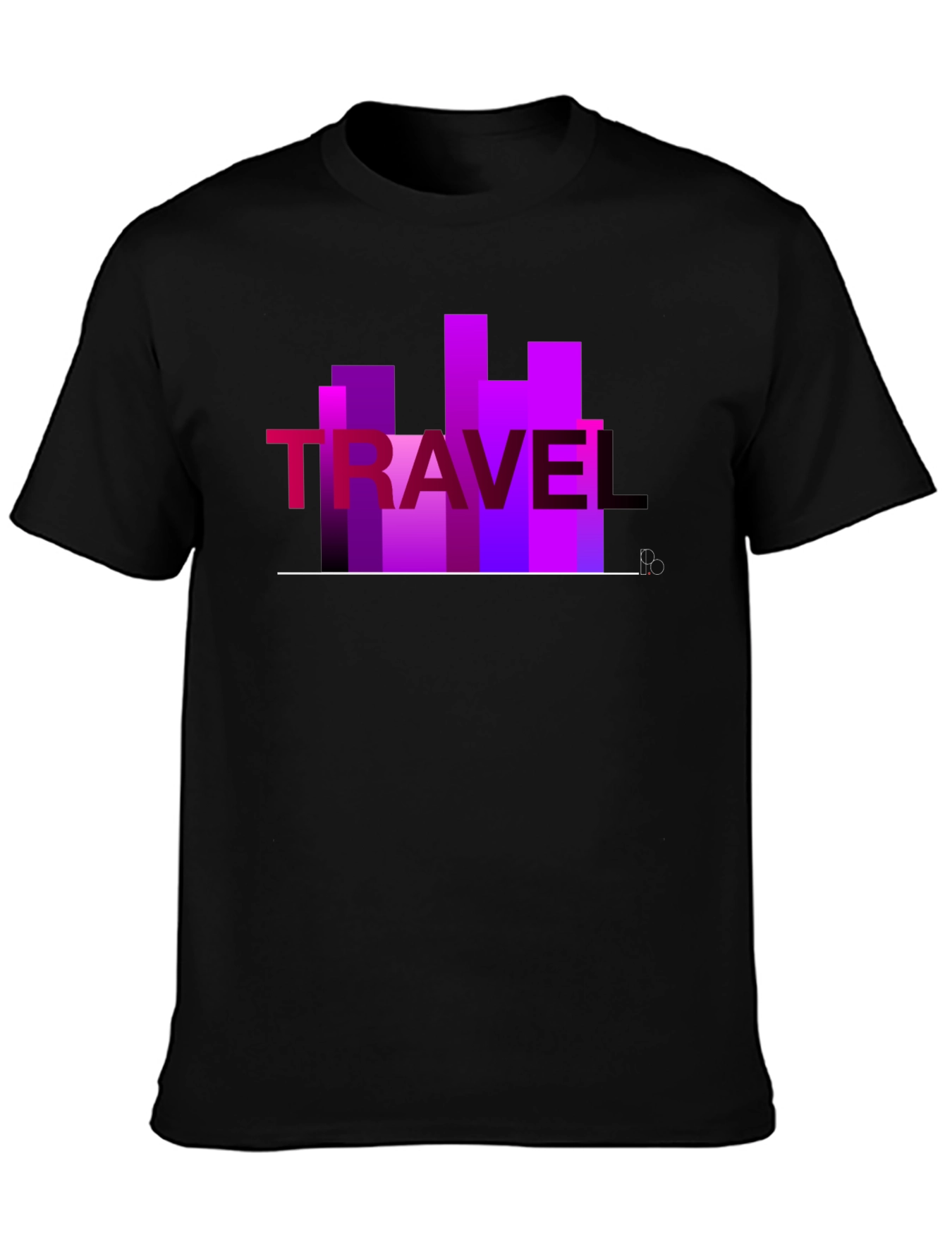Travel Graphic T-Shirt - Cityscape Design