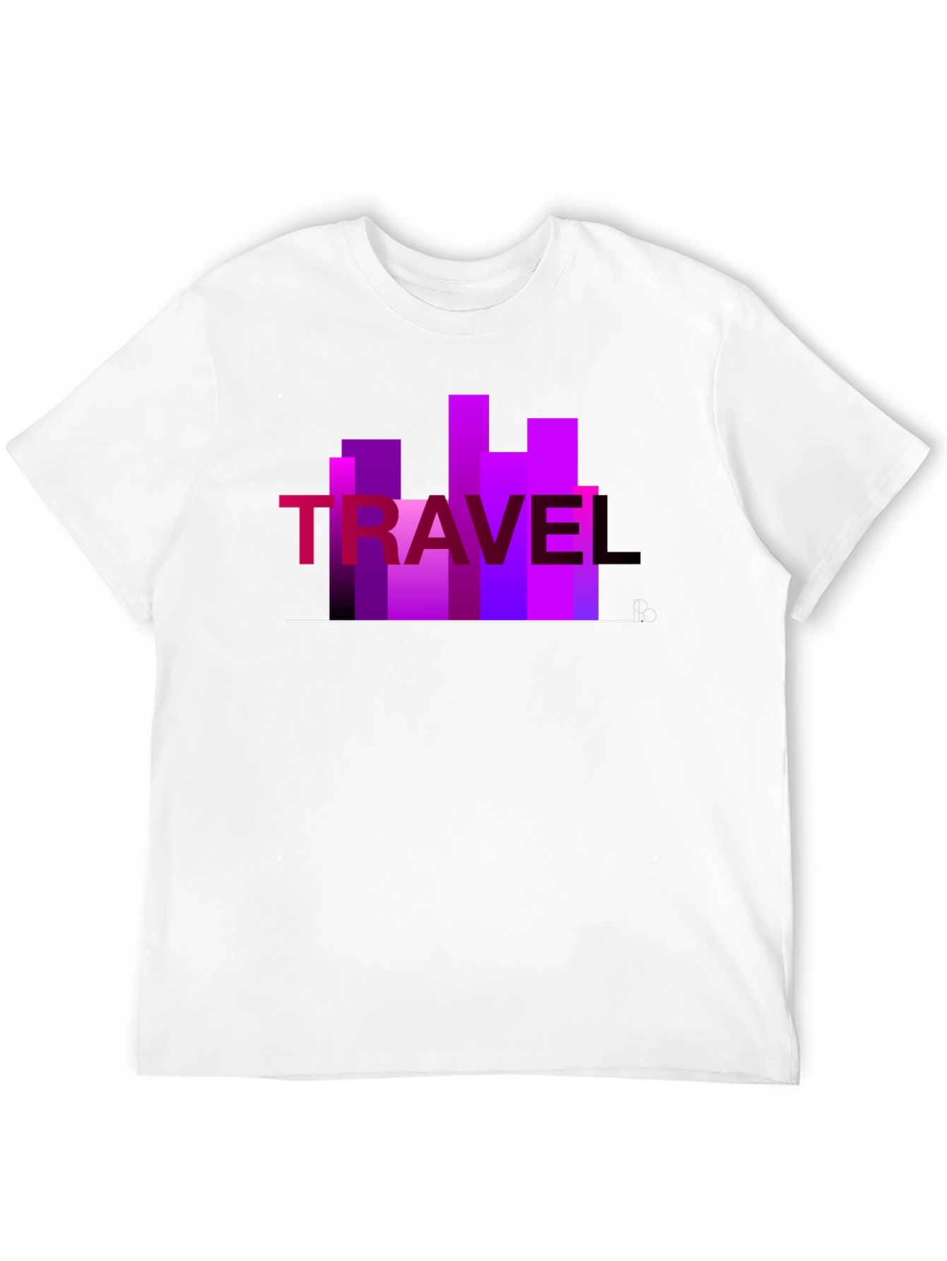 Travel Graphic T-Shirt - Cityscape Design