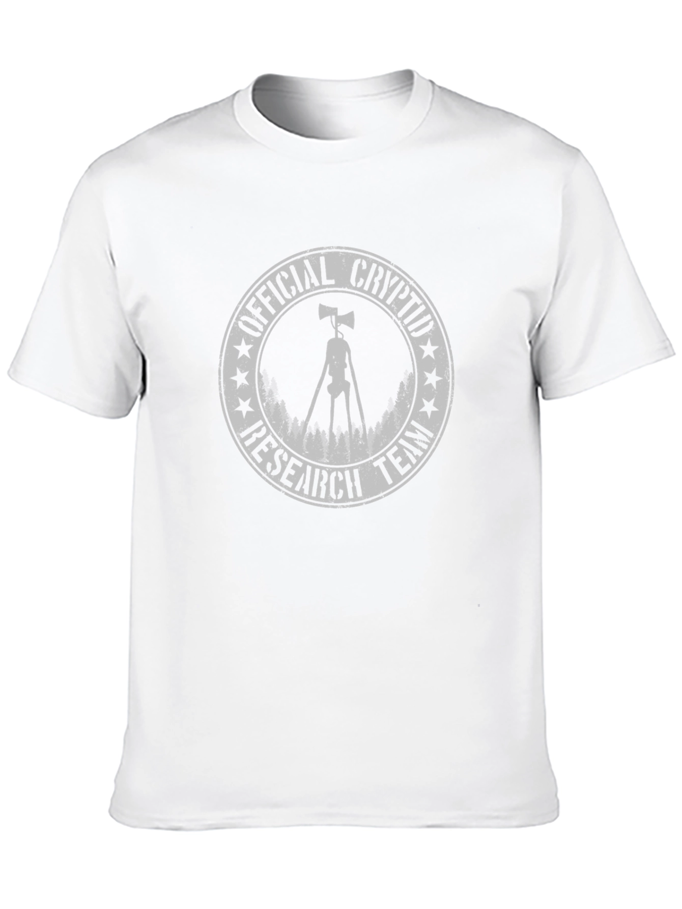 Official Cryptid Research Team Black T-Shirt
