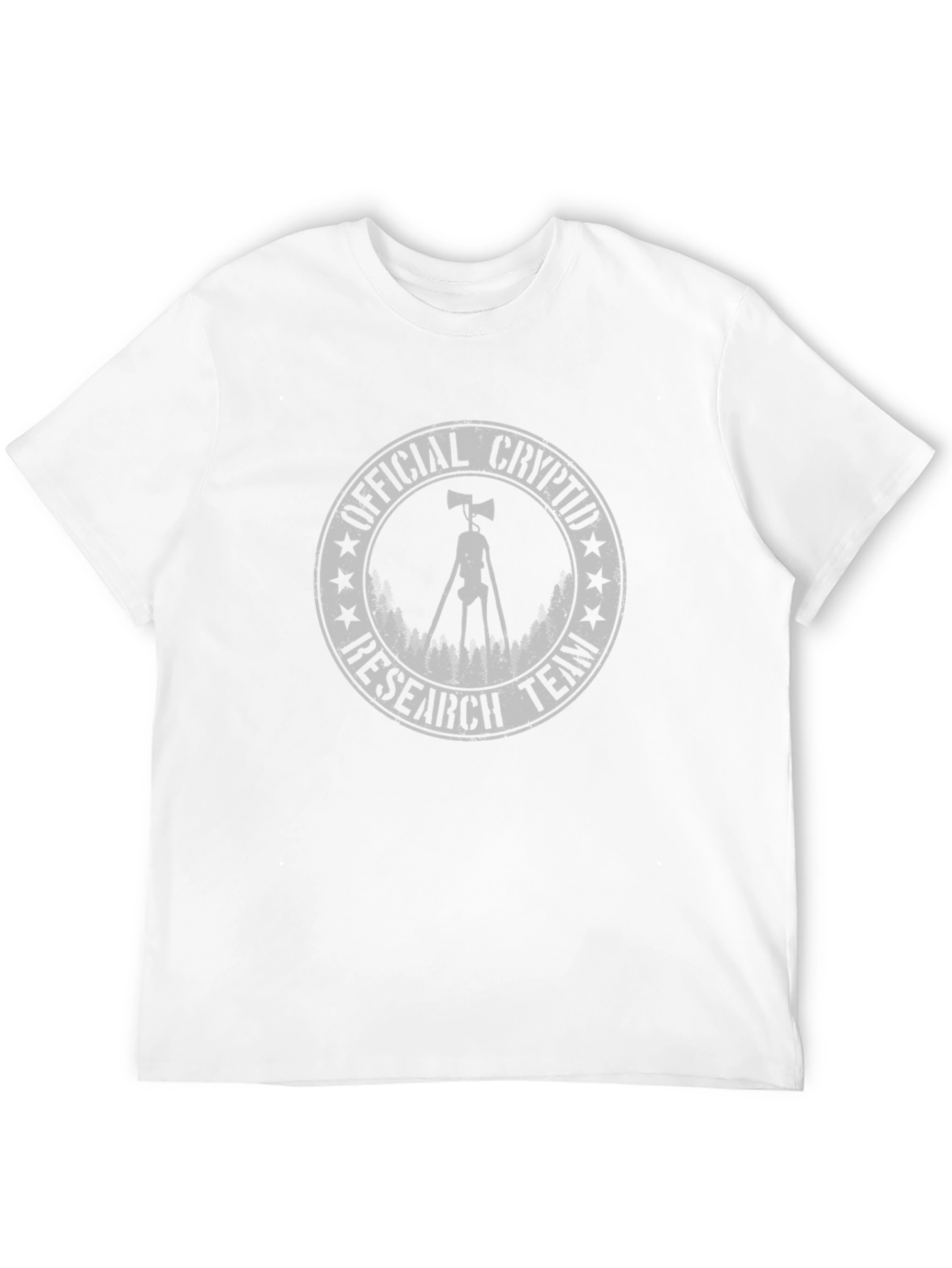 Official Cryptid Research Team Black T-Shirt