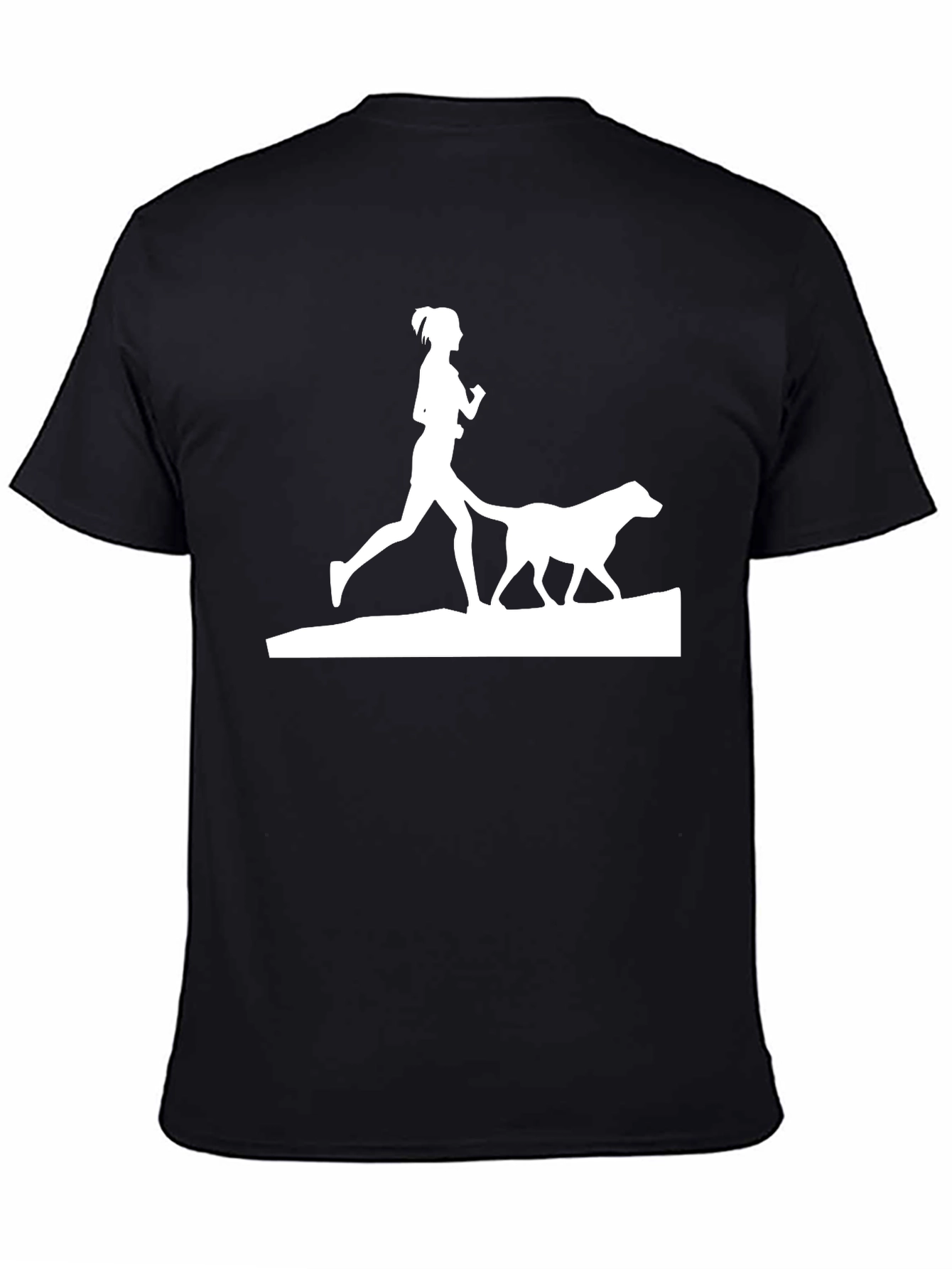 Dog Walking T-Shirt - Run With Your Best Friend