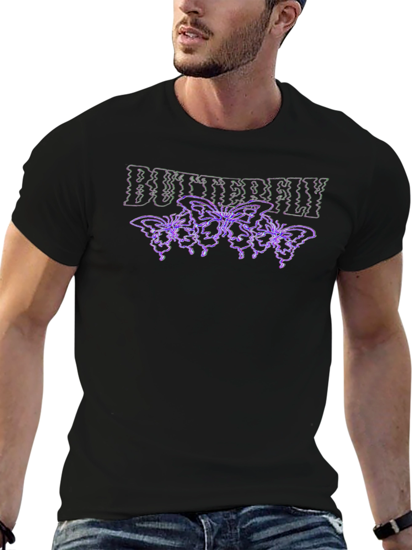 Butterfly Graphic T-Shirt
