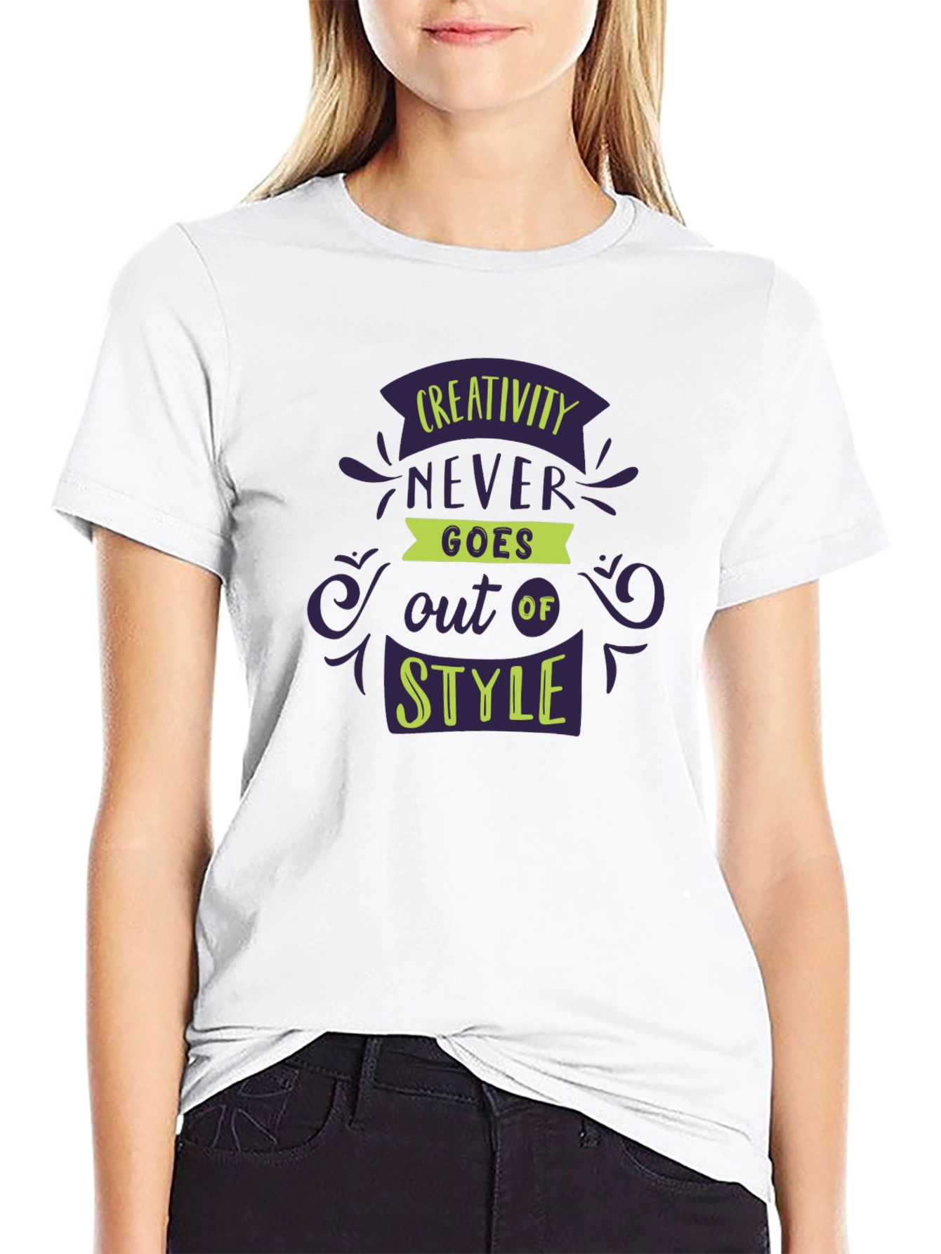 Creativity Never Goes Out of Style Graphic Tee