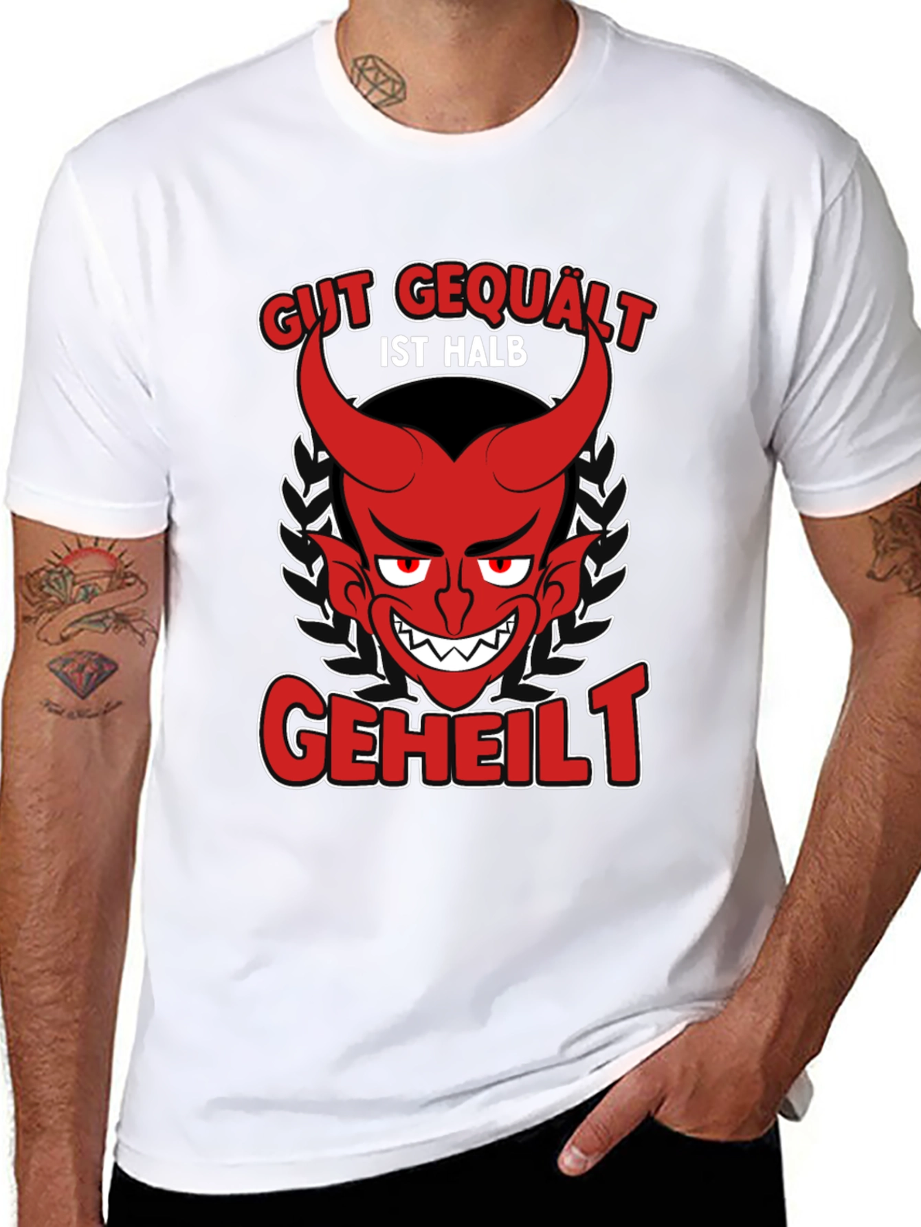 Gut Gequalt Ist Halb Geheilt T-Shirt