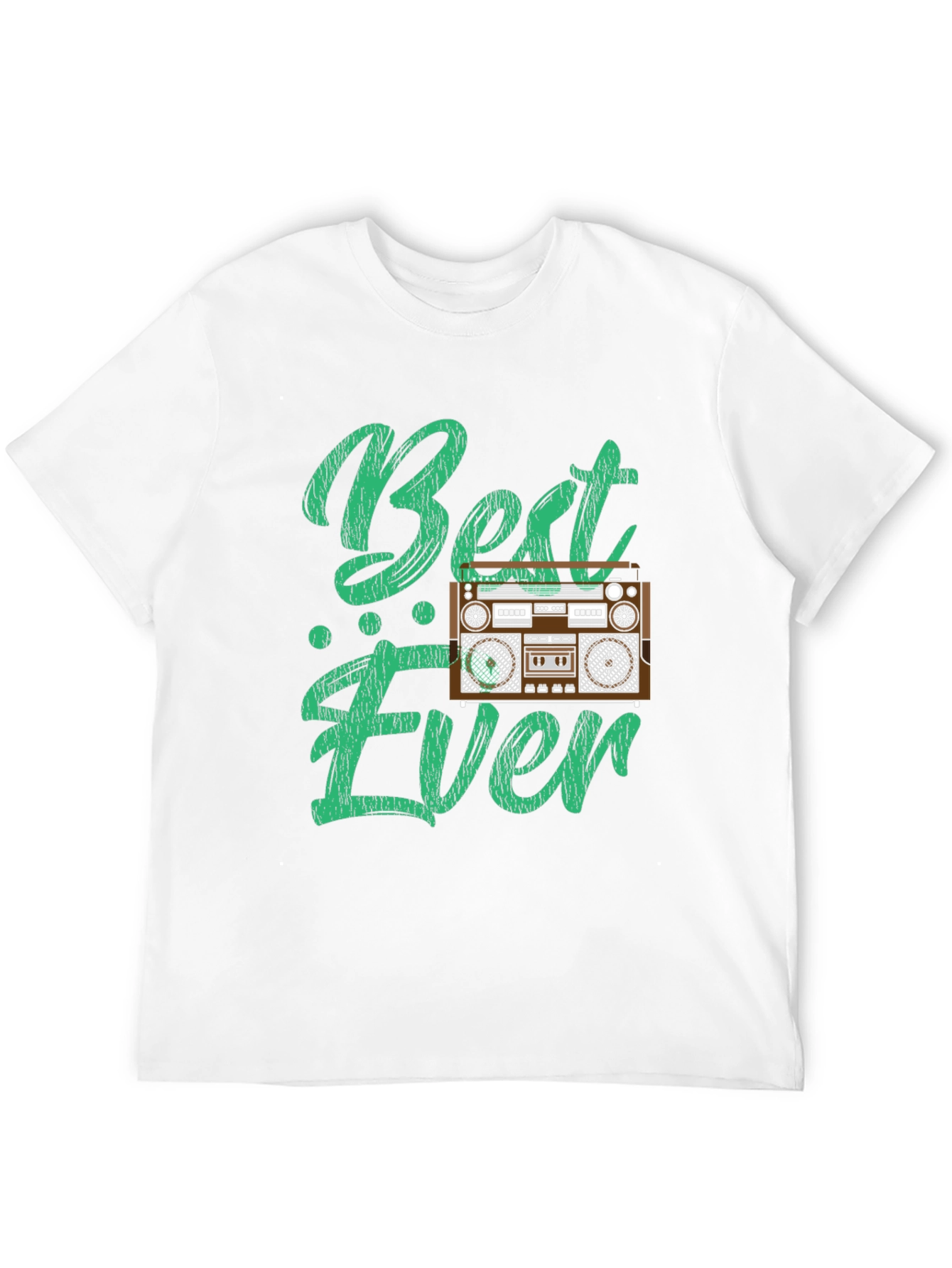 Retro Radio Graphic Tee - Best Ever Design