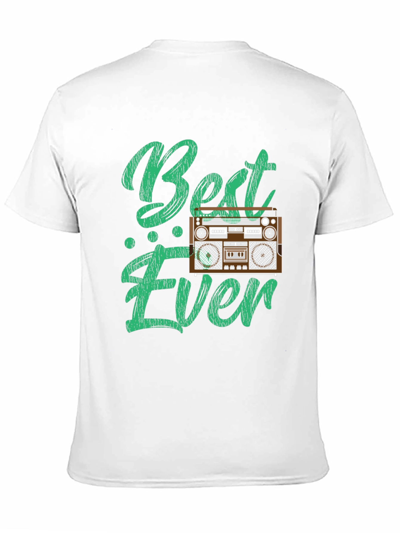Retro Radio Graphic Tee - Best Ever Design