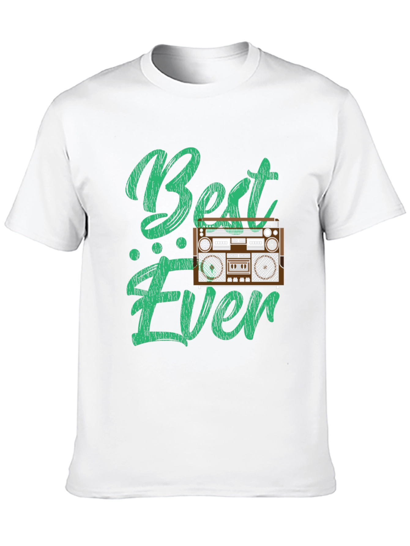 Retro Radio Graphic Tee - Best Ever Design
