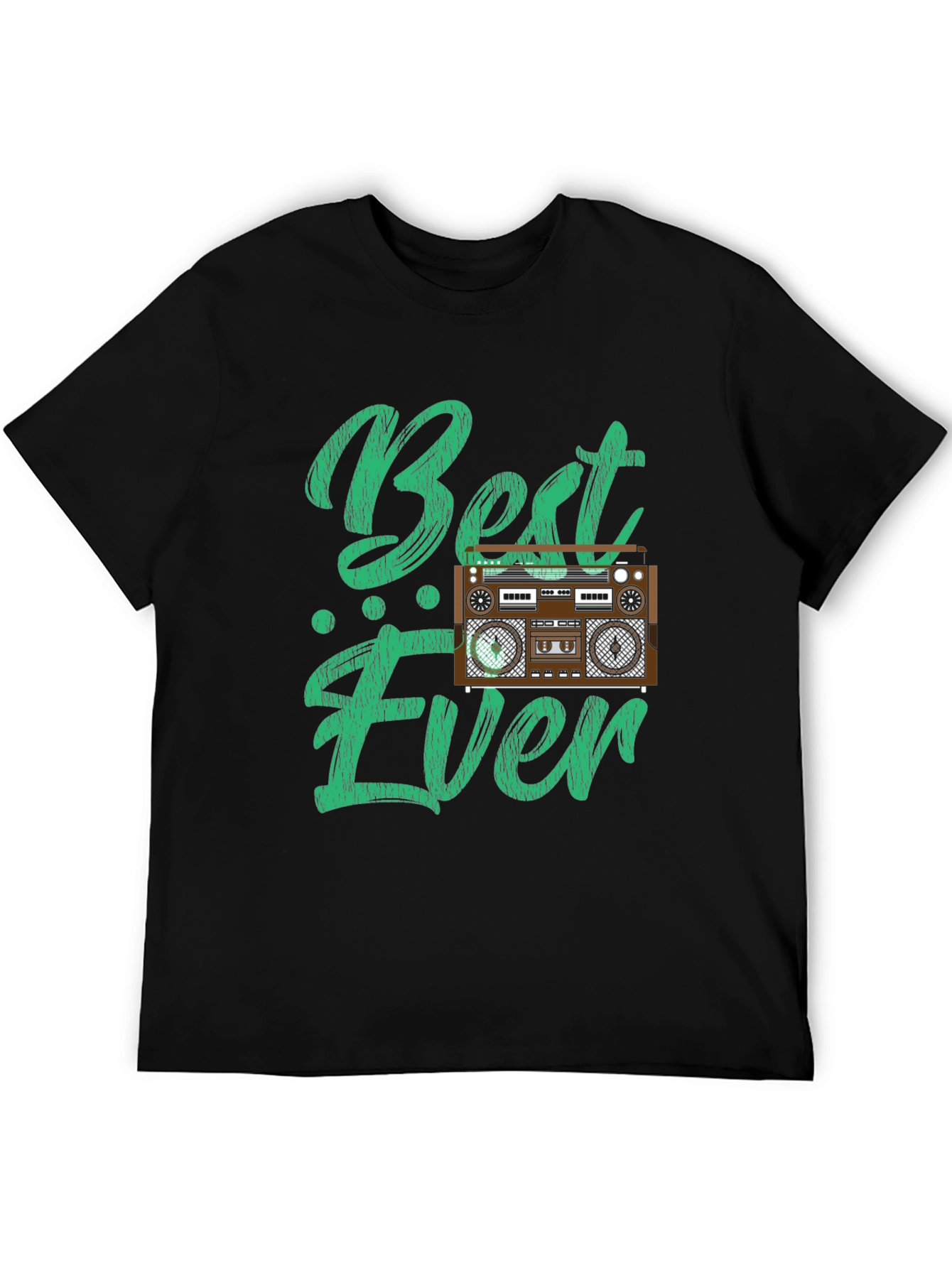 Retro Radio Graphic Tee - Best Ever Design