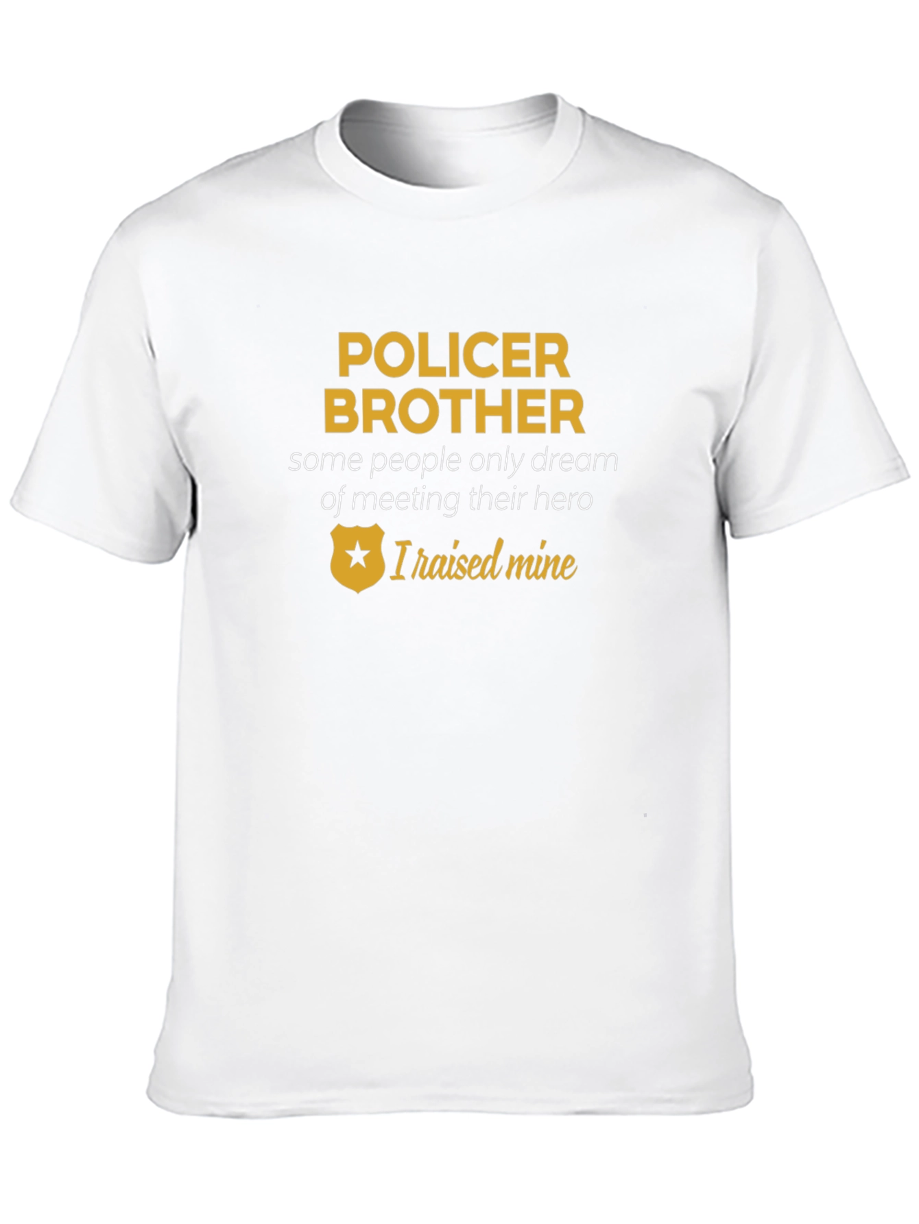 Policer Brother T-Shirt - Hero Tribute Tee