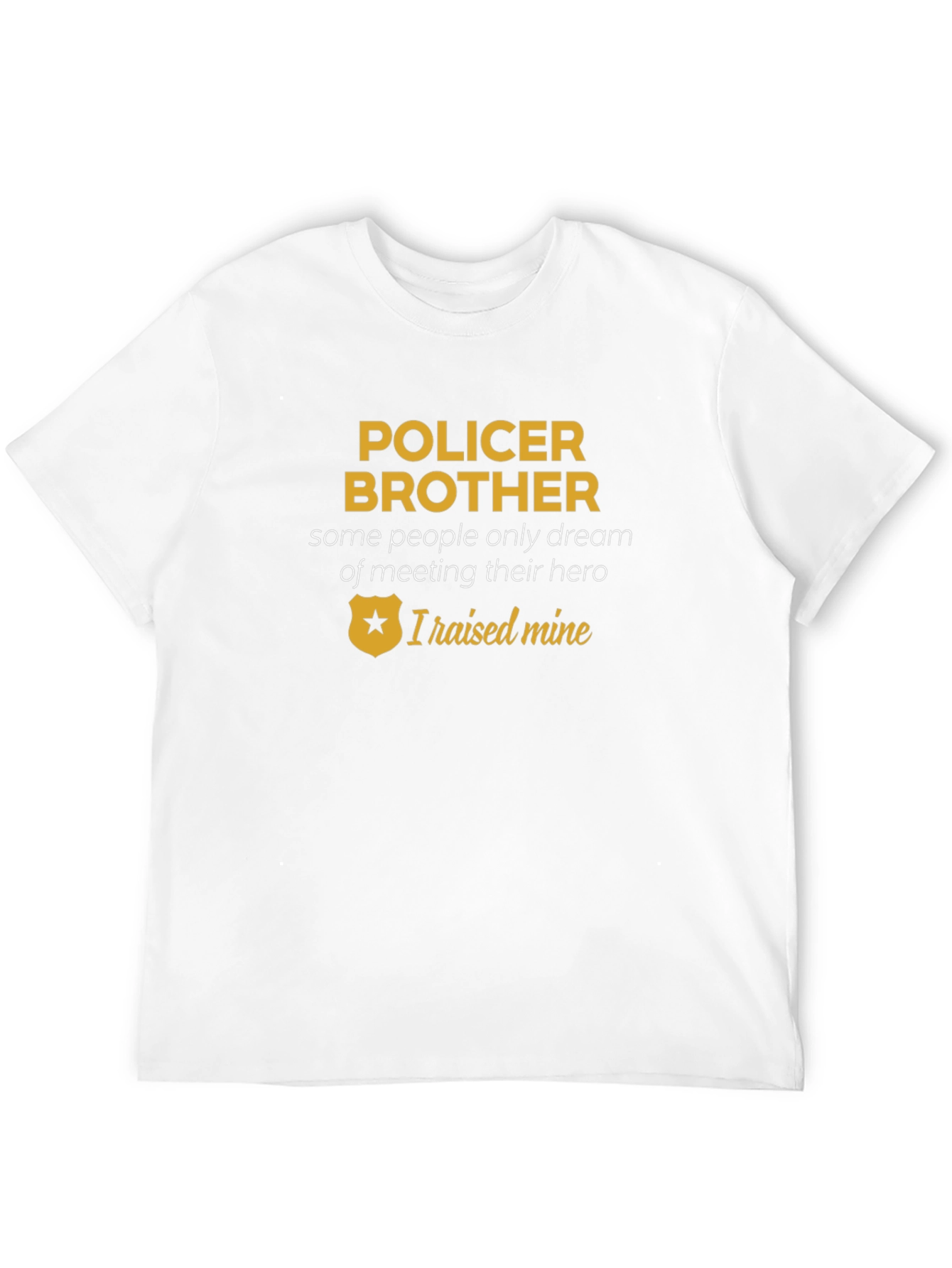 Policer Brother T-Shirt - Hero Tribute Tee