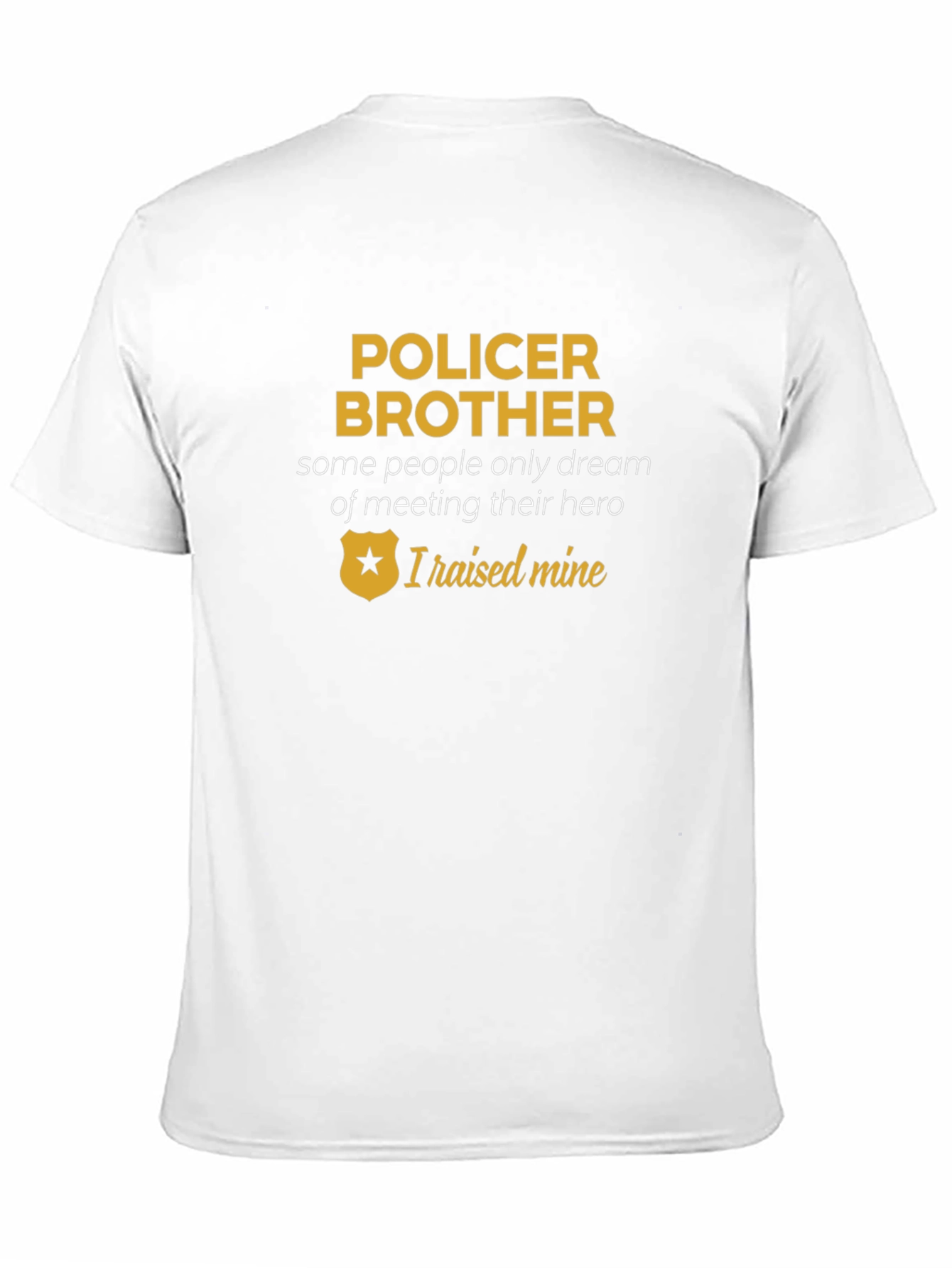Policer Brother T-Shirt - Hero Tribute Tee