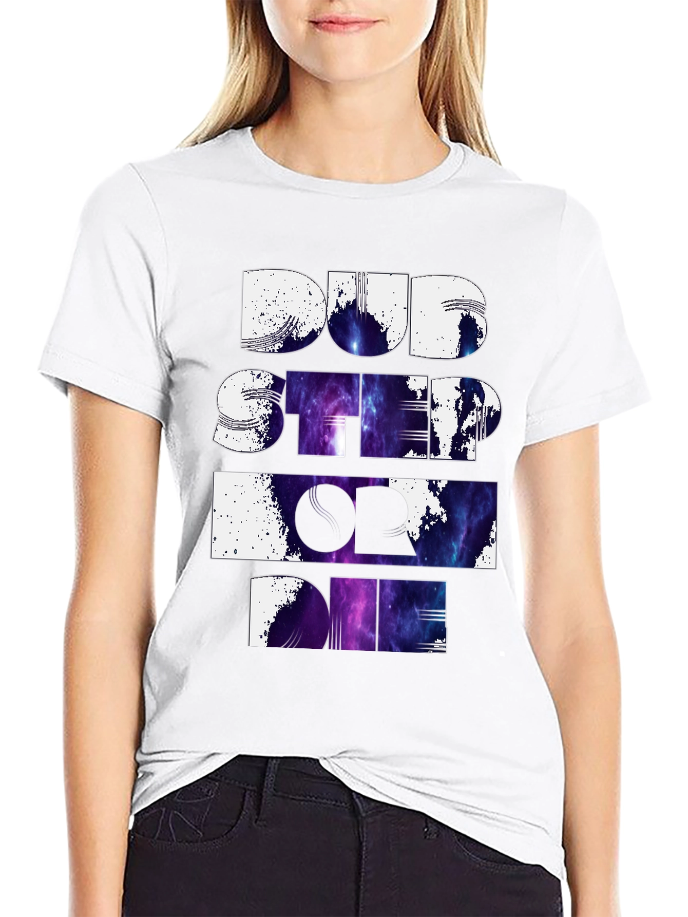 Dubstep Die Black Graphic Tee