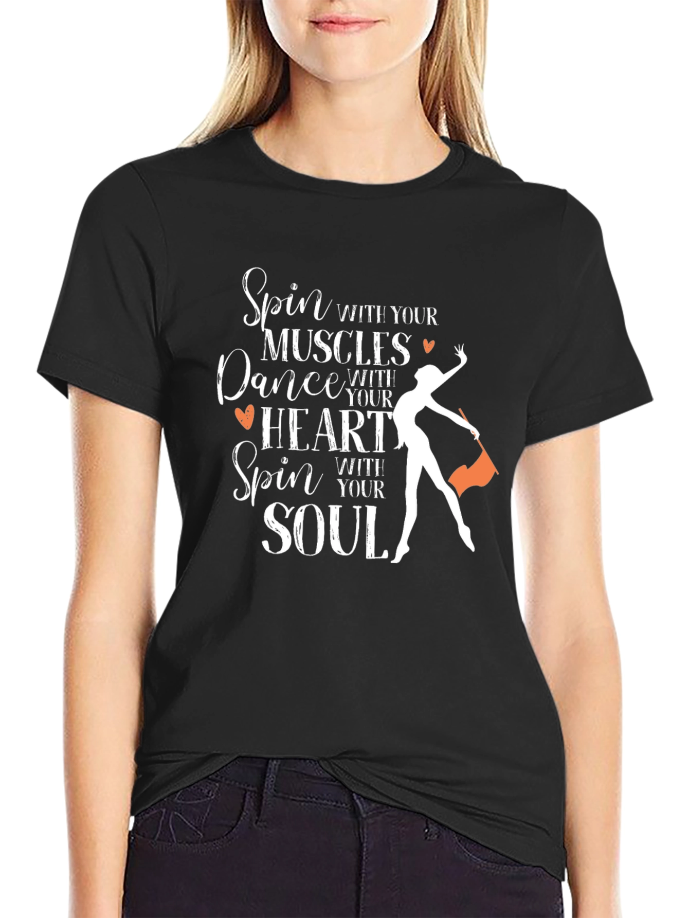 Spin Dance Heart Soul T-Shirt