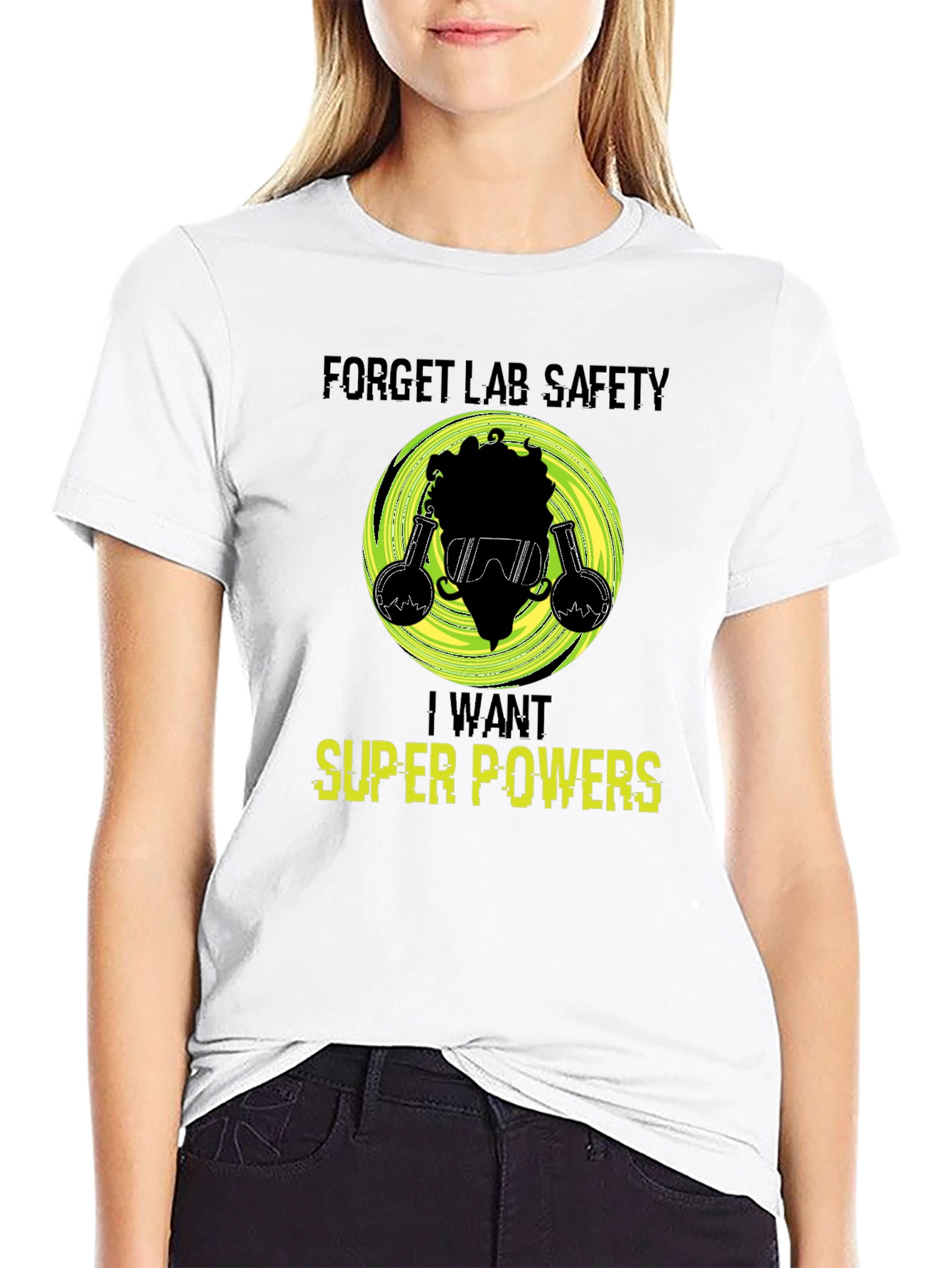 Forget Lab Safety Super Powers Graphic Tee