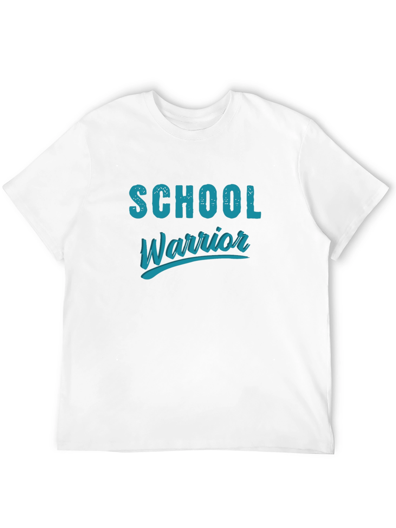 School Warrior T-Shirt - Black Cotton Tee