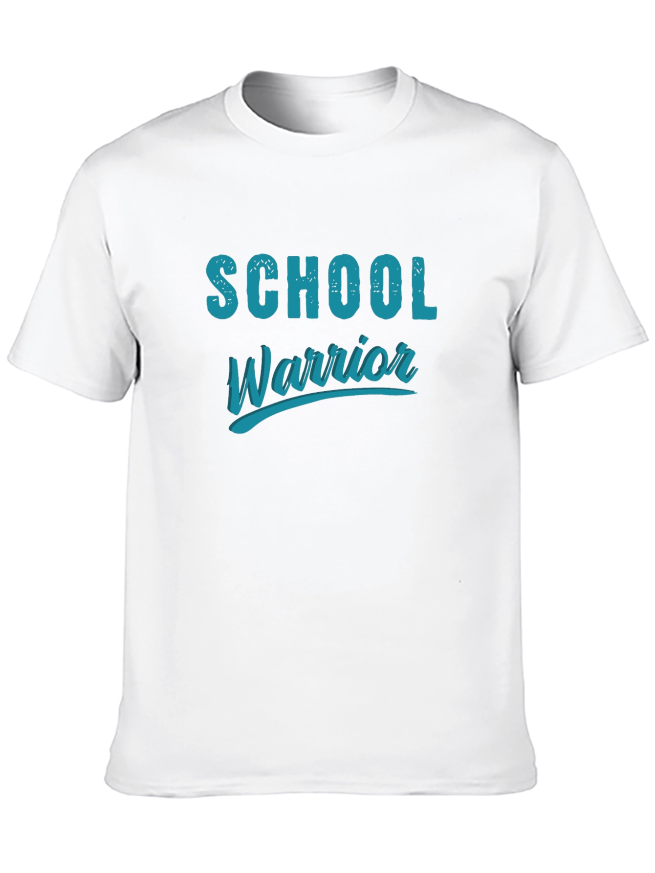 School Warrior T-Shirt - Black Cotton Tee