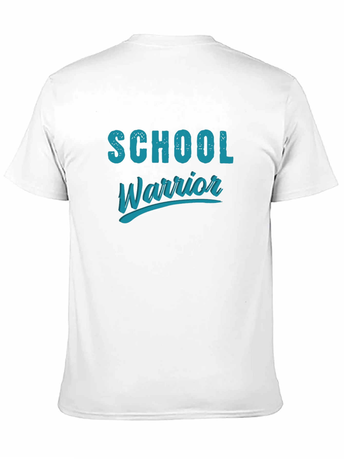 School Warrior T-Shirt - Black Cotton Tee