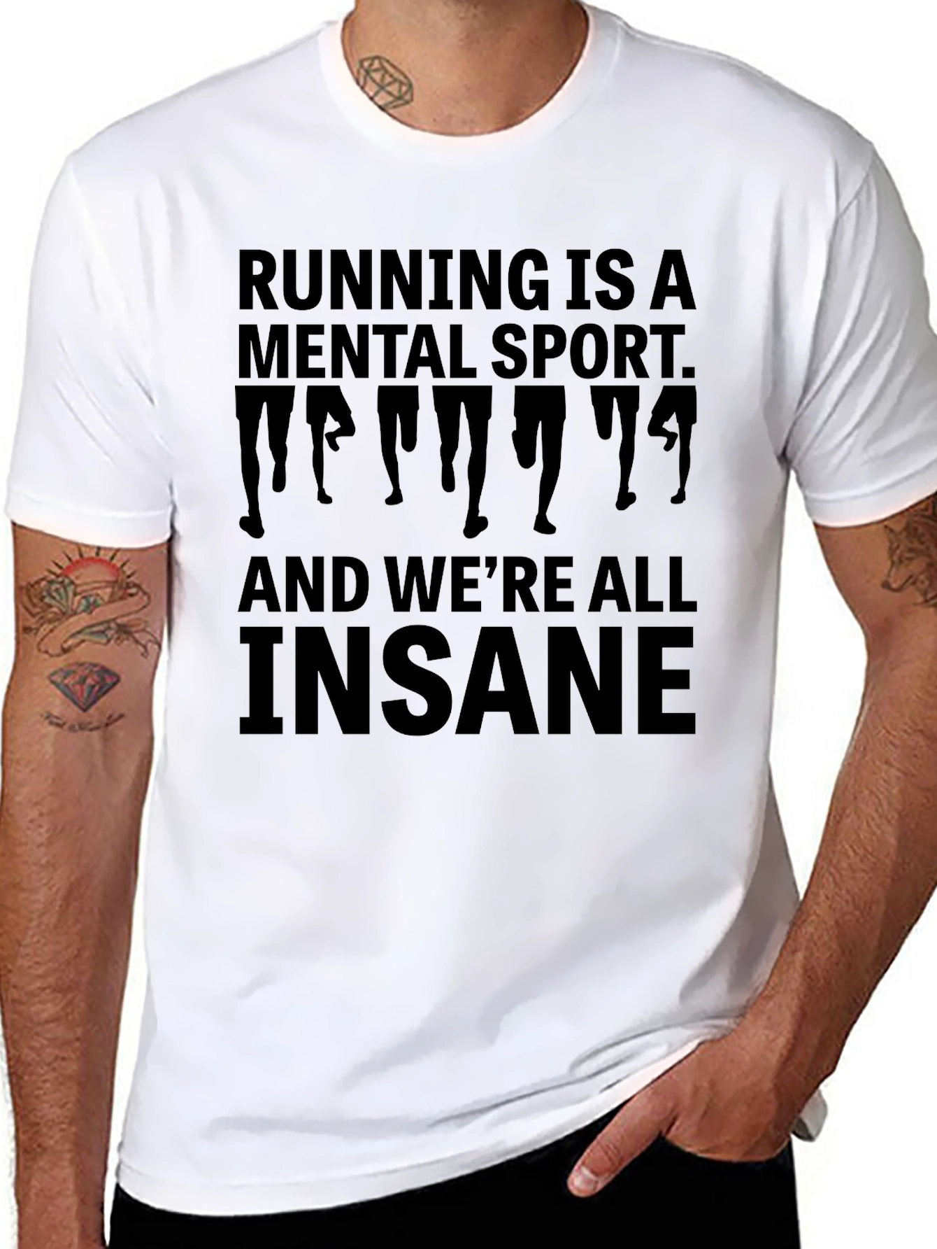 Running Is A Mental Sport T-Shirt