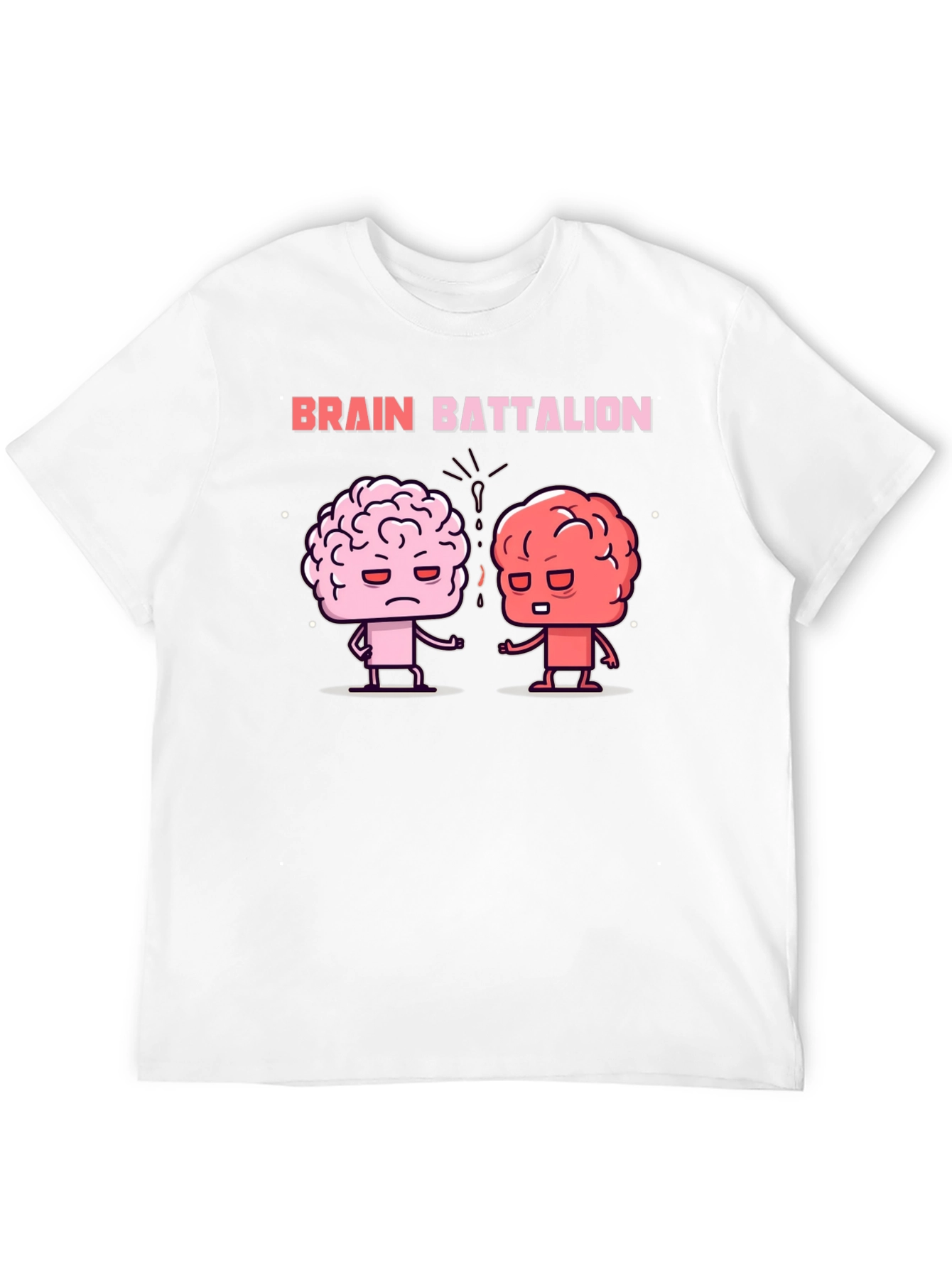 Brain Battalion Graphic Tee - Black Cotton T-Shirt