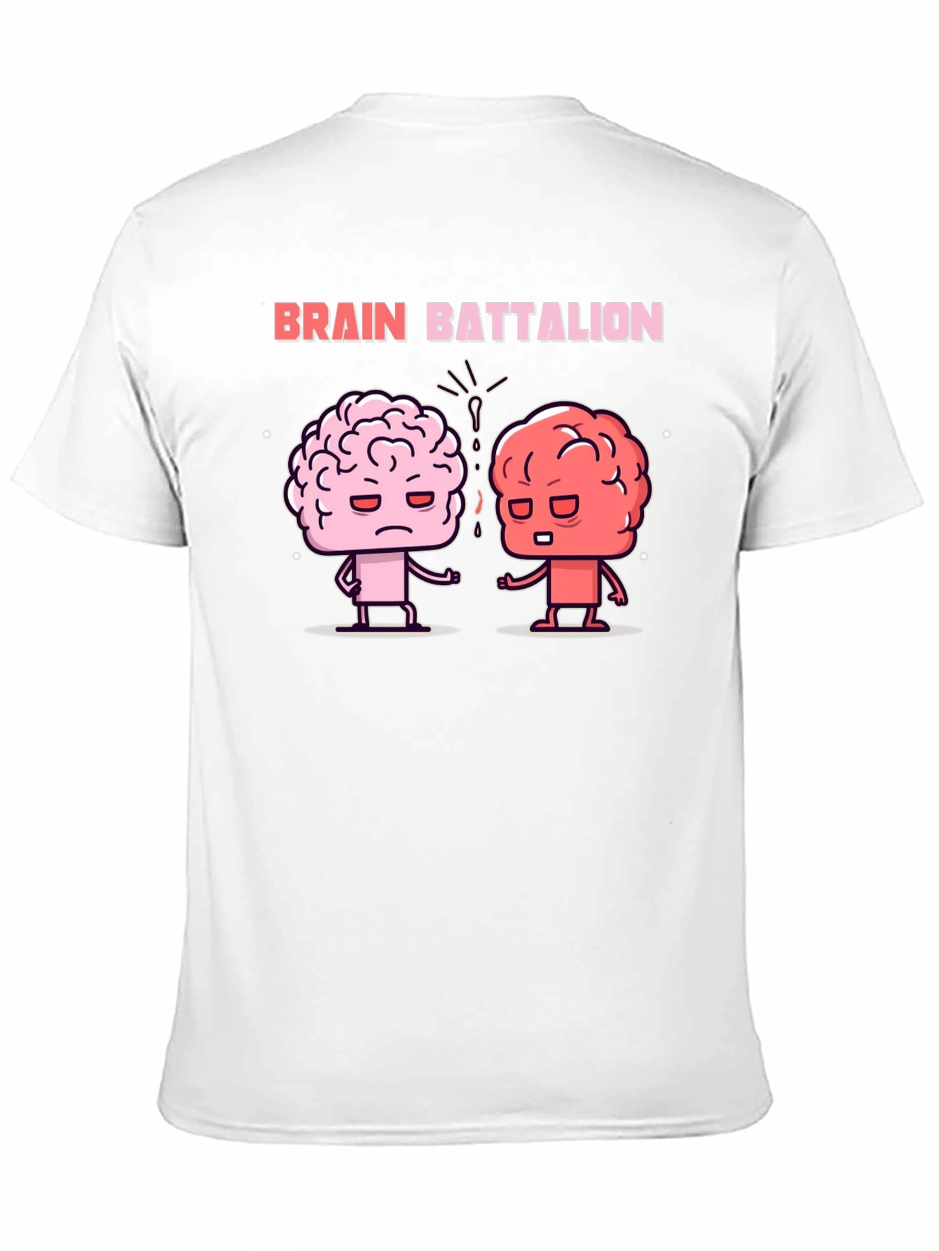 Brain Battalion Graphic Tee - Black Cotton T-Shirt