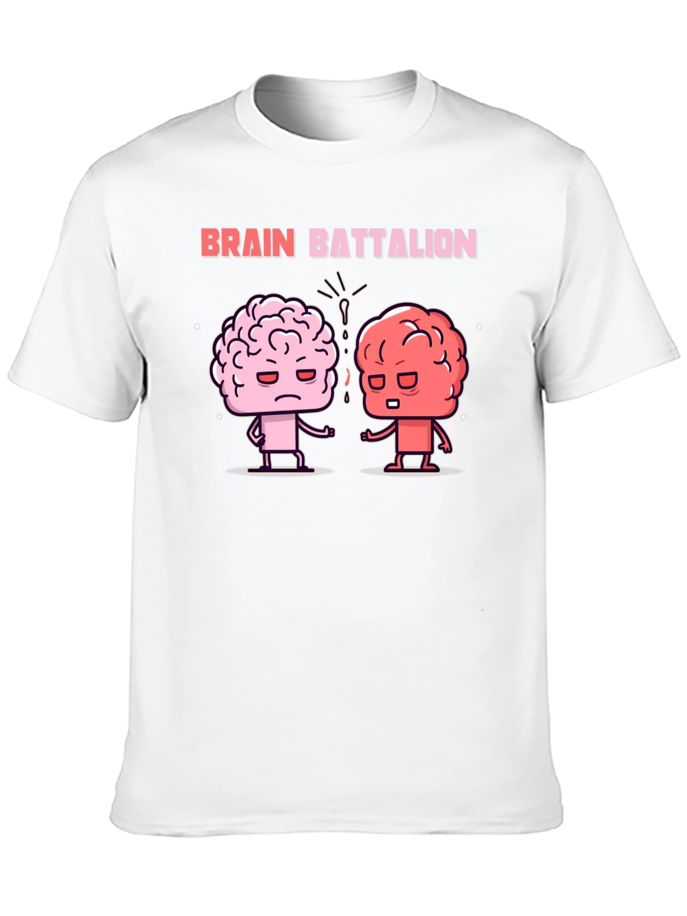 Brain Battalion Graphic Tee - Black Cotton T-Shirt
