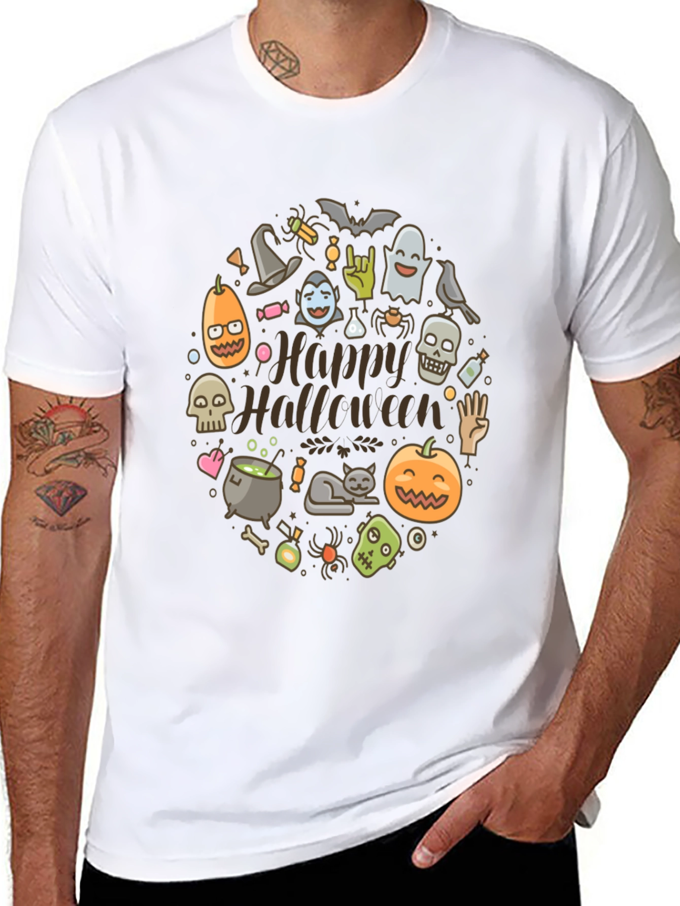 Halloween Graphic T-Shirt