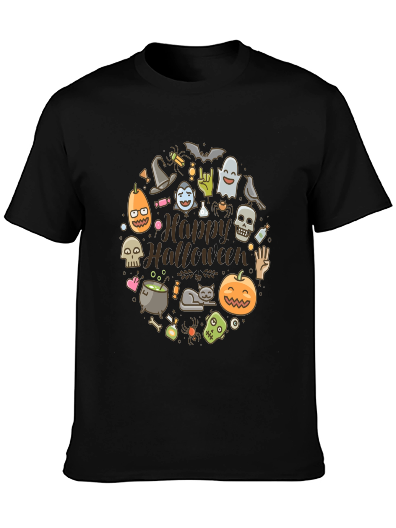 Halloween Graphic T-Shirt